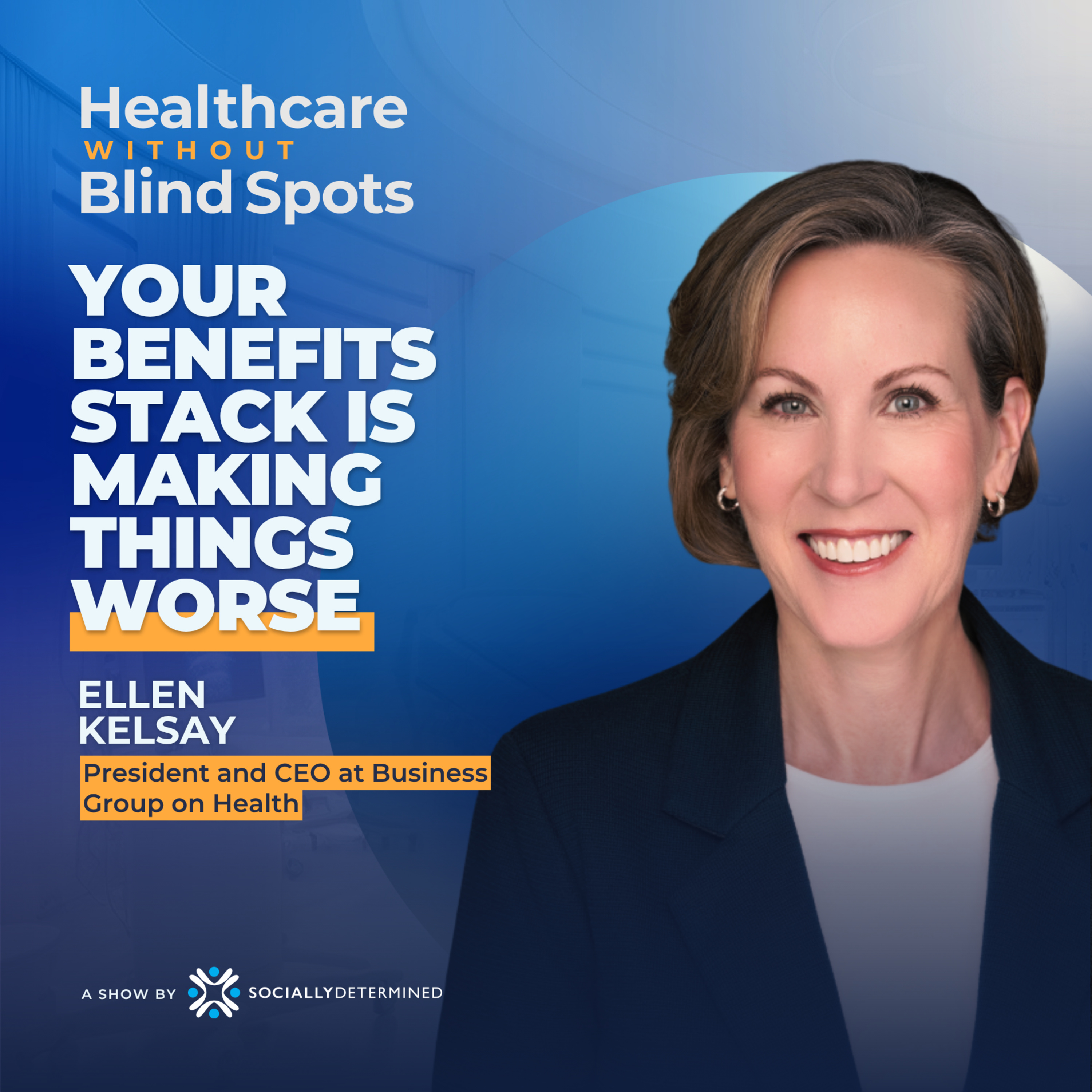 "We created our own beast": how point solutions fragmented the patient experience | Ellen Kelsay episode artwork