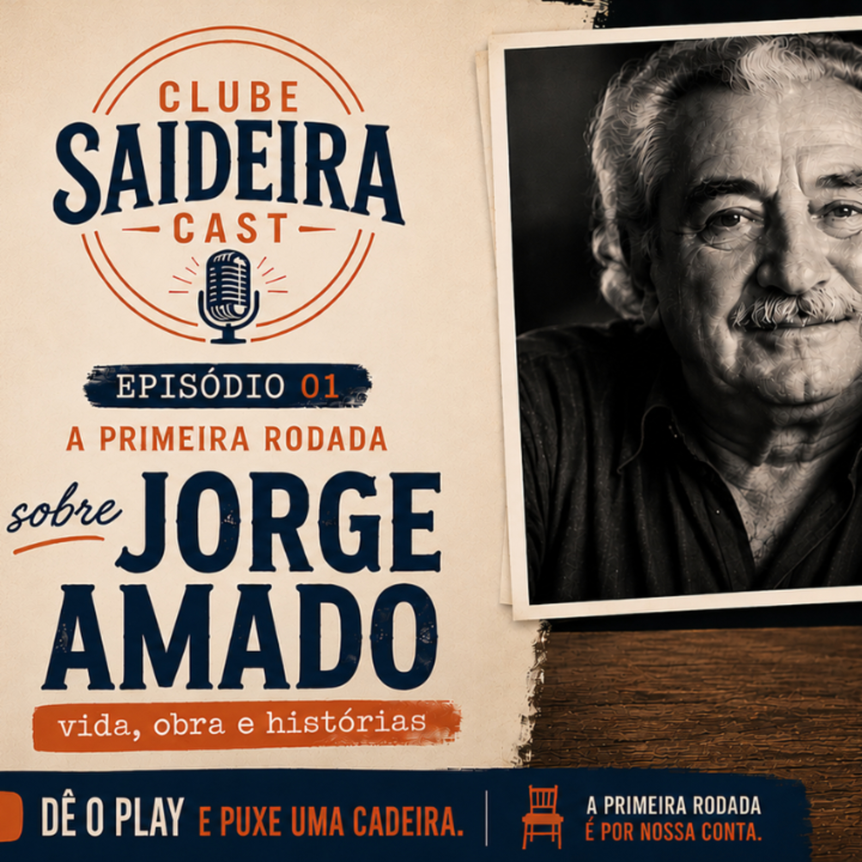 Jorge Amado: vida, obra e histórias | Ep. 01 episode artwork