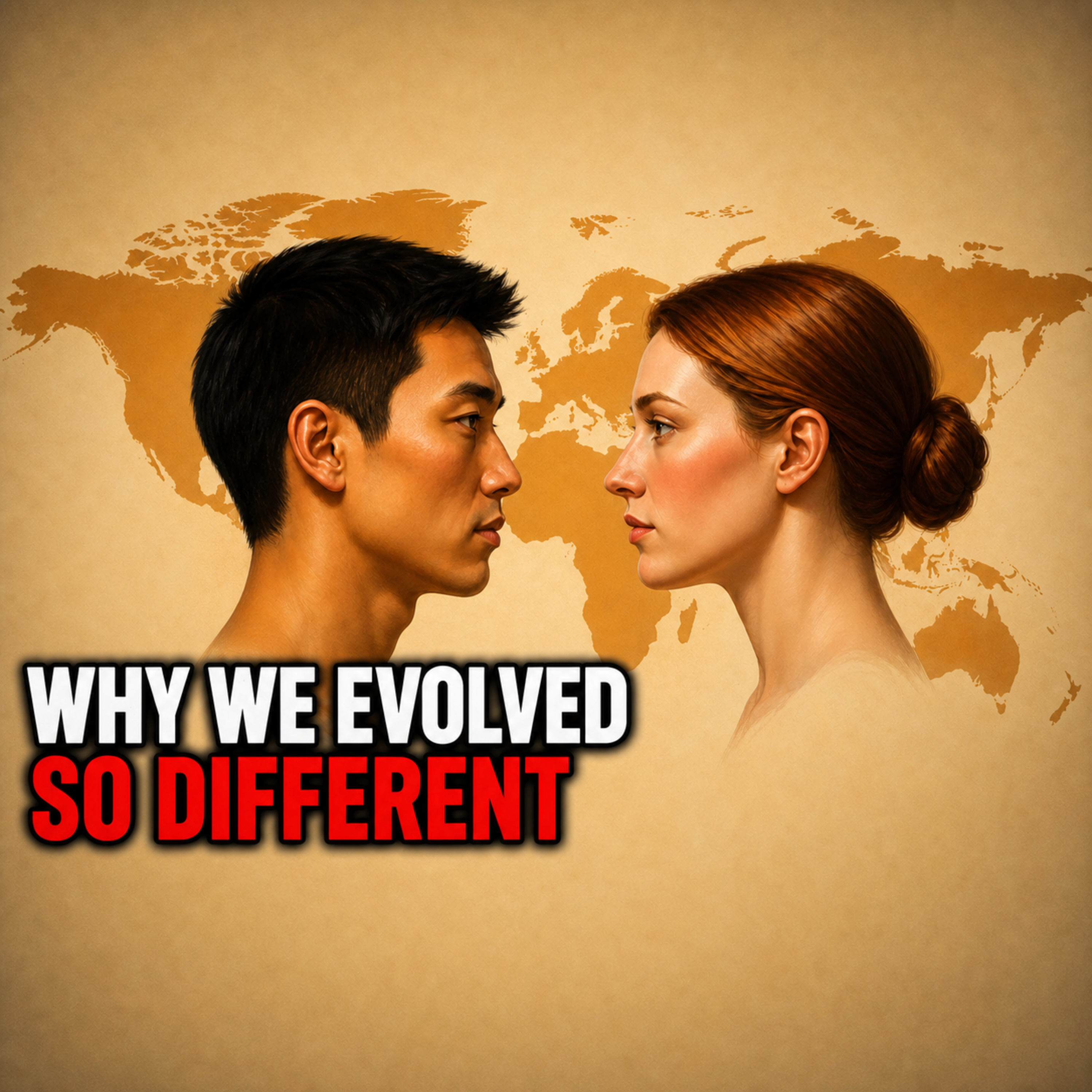 Why Did Europeans And Asians Evolve So Differently? Mystery Explained | HISTORY FOR SLEEP episode artwork