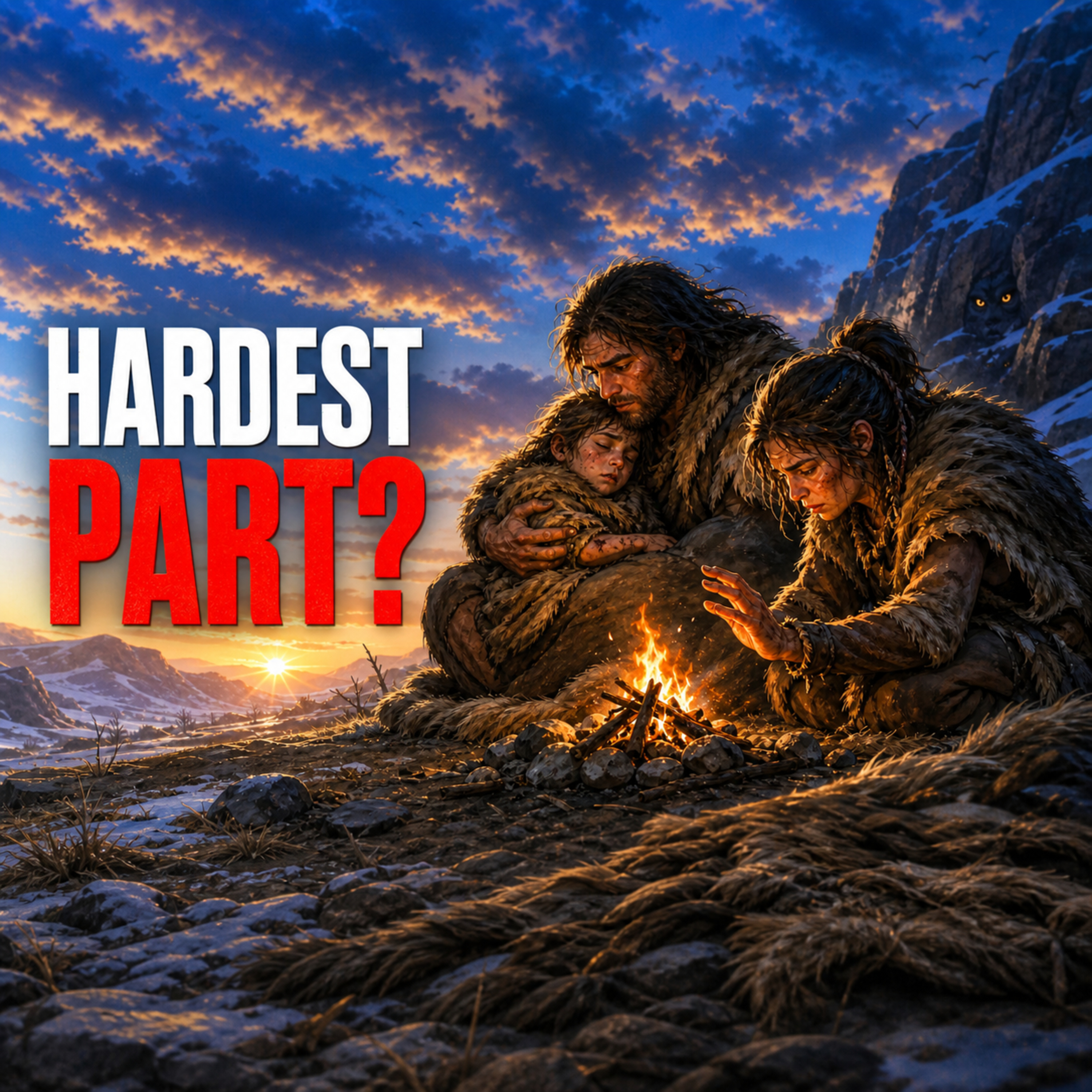 What Was the HARDEST Part of Being Human 100,000 Years Ago? | History for Sleep episode artwork