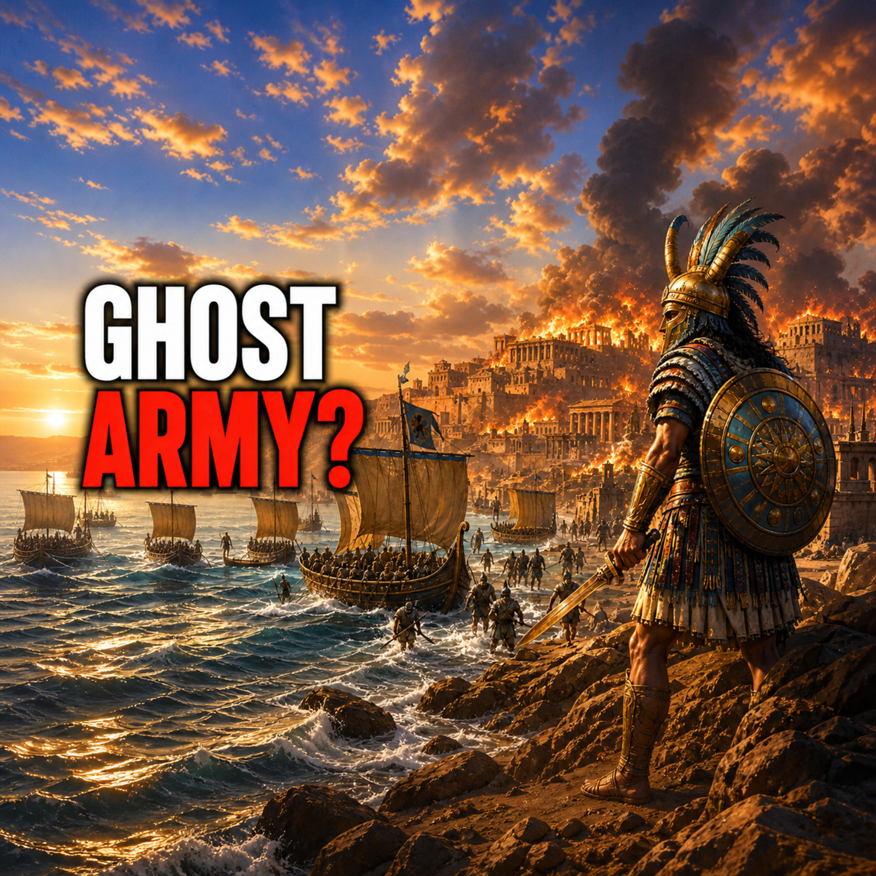 The Sea Peoples: The Ghost Army That Burned EVERY Kingdom to the Ground? | History for Sleep episode artwork