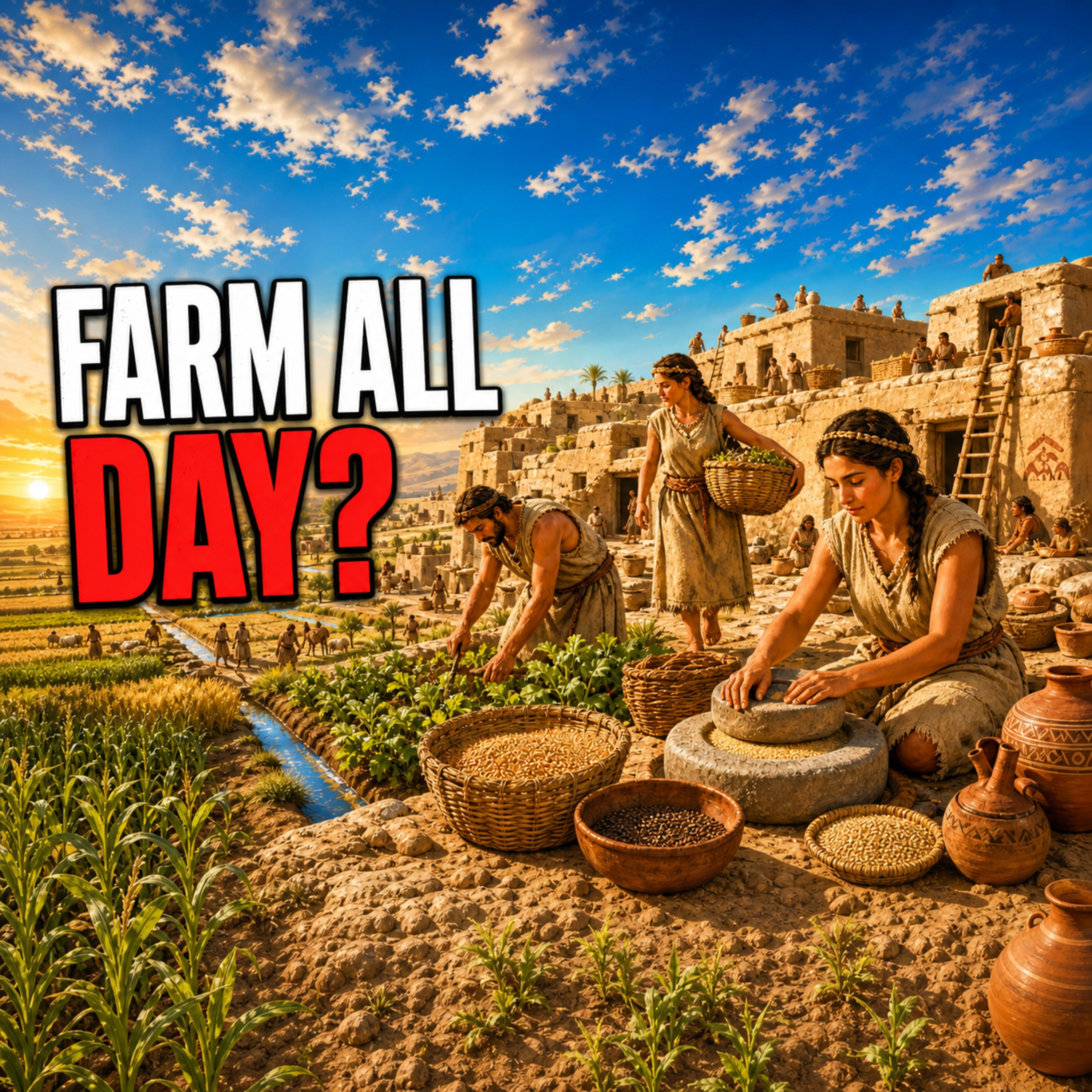 What Did the First Farmers ACTUALLY Do All Day? Life In World's First Villages | History for Sleep episode artwork