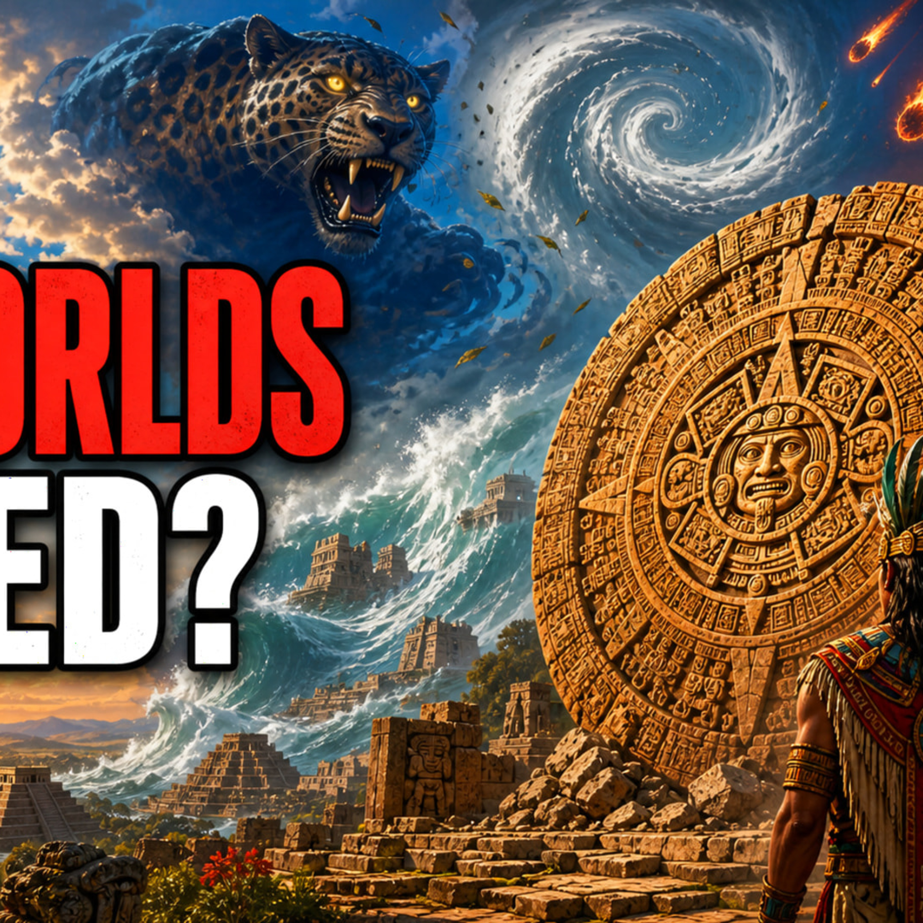 The Aztecs Said 4 Worlds Died Before Ours — What RESET Each Civilization? | History for Sleep episode artwork