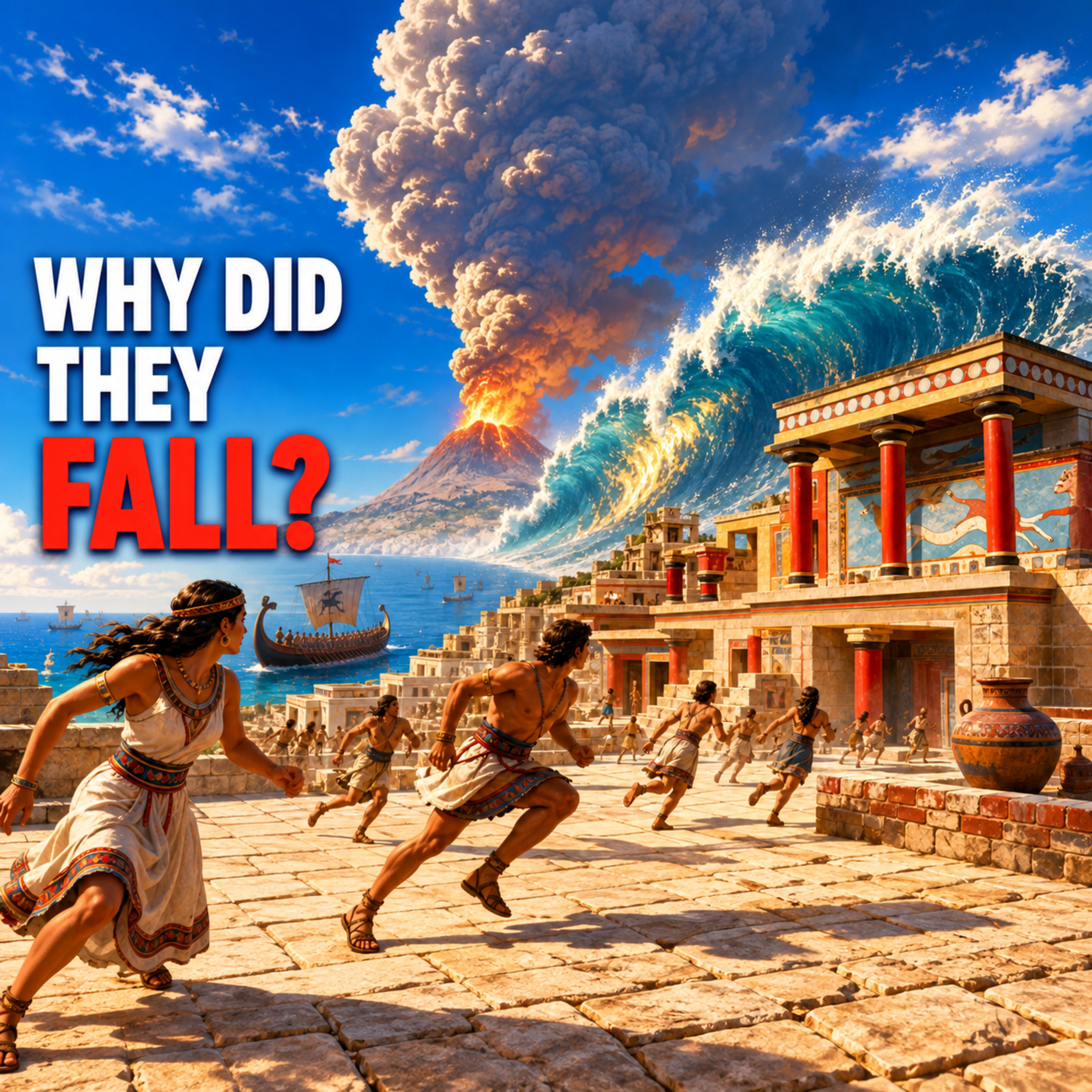 In 1450 BC the Minoan Civilization COLLAPSED Overnight - And No One Agrees Why episode artwork