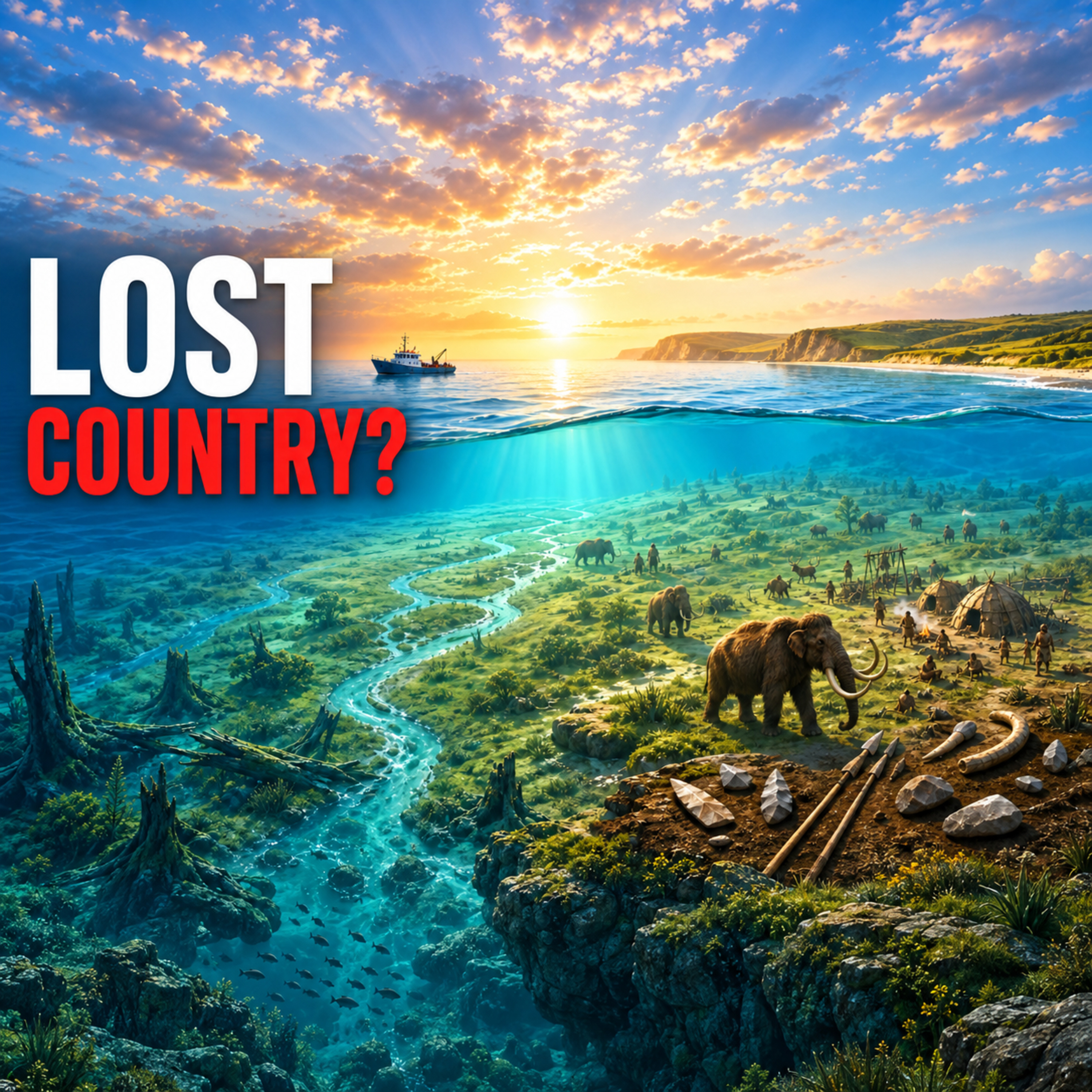 Doggerland DISAPPEARED: The Lost Country Under the North Sea That Humans Still Remember episode artwork