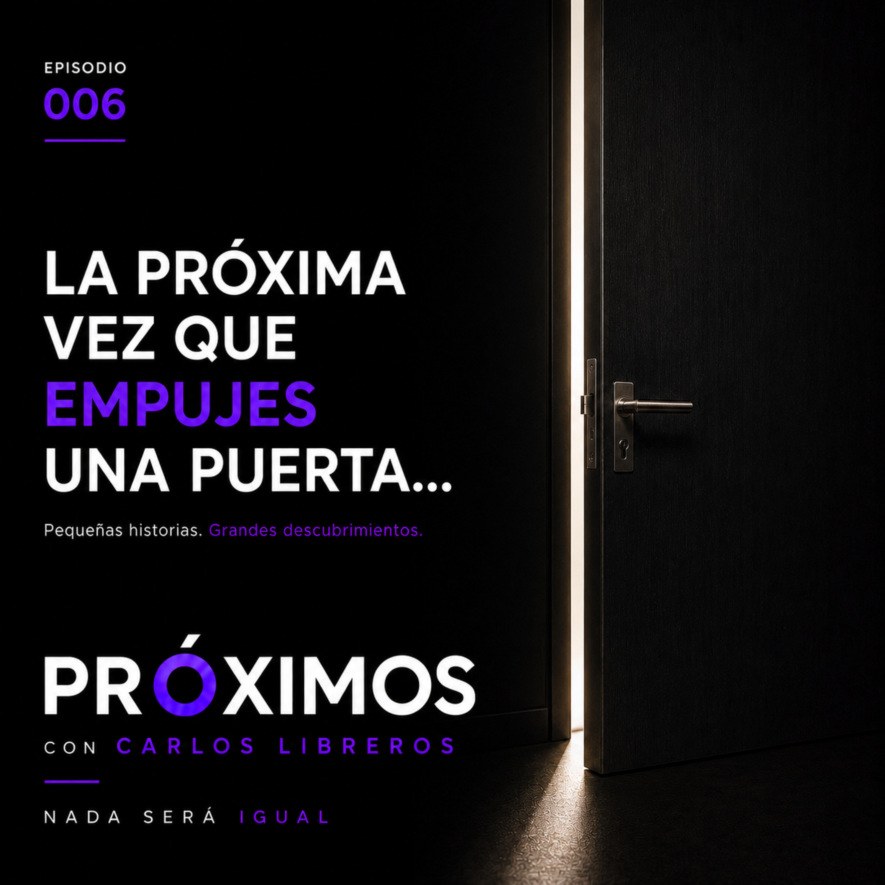 Portada de PRÓXIMOS con Carlos Libreros