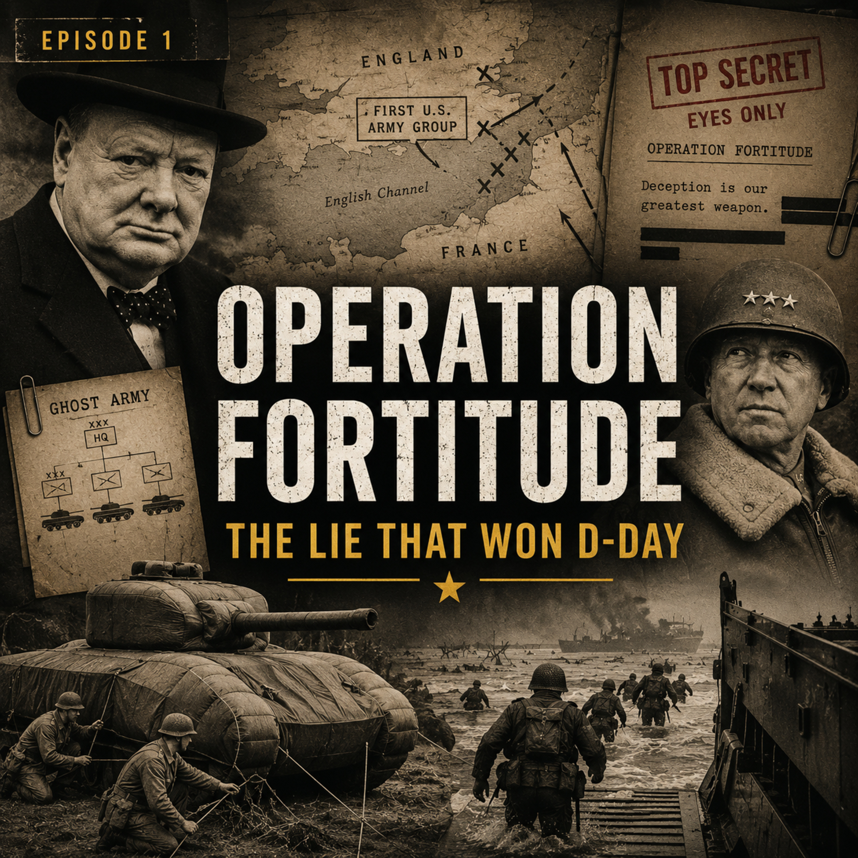 Operation Fortitude: The Lie That Won D-Day episode artwork