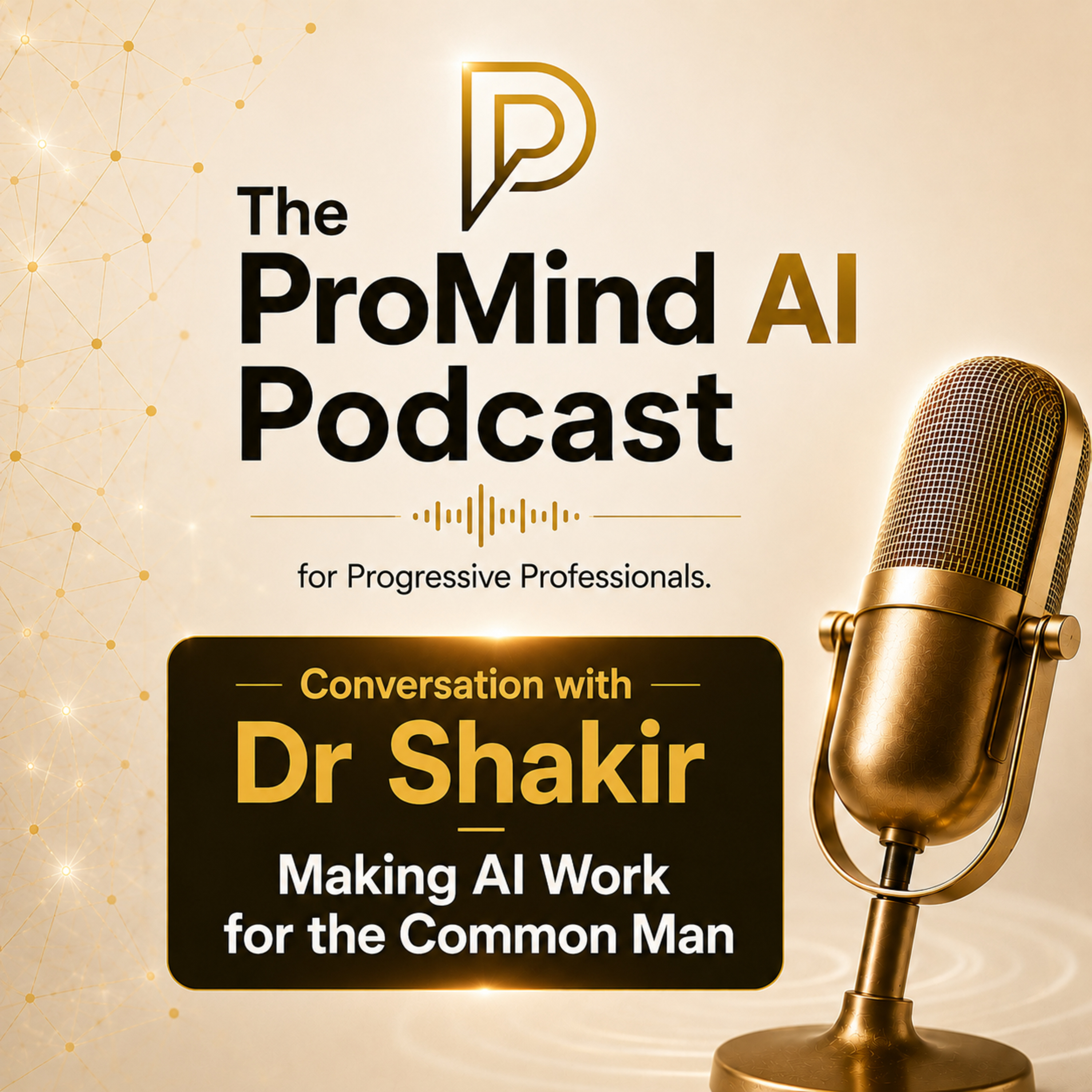 Conversation with Dr Shakir: Making AI Work for the Common Man episode artwork