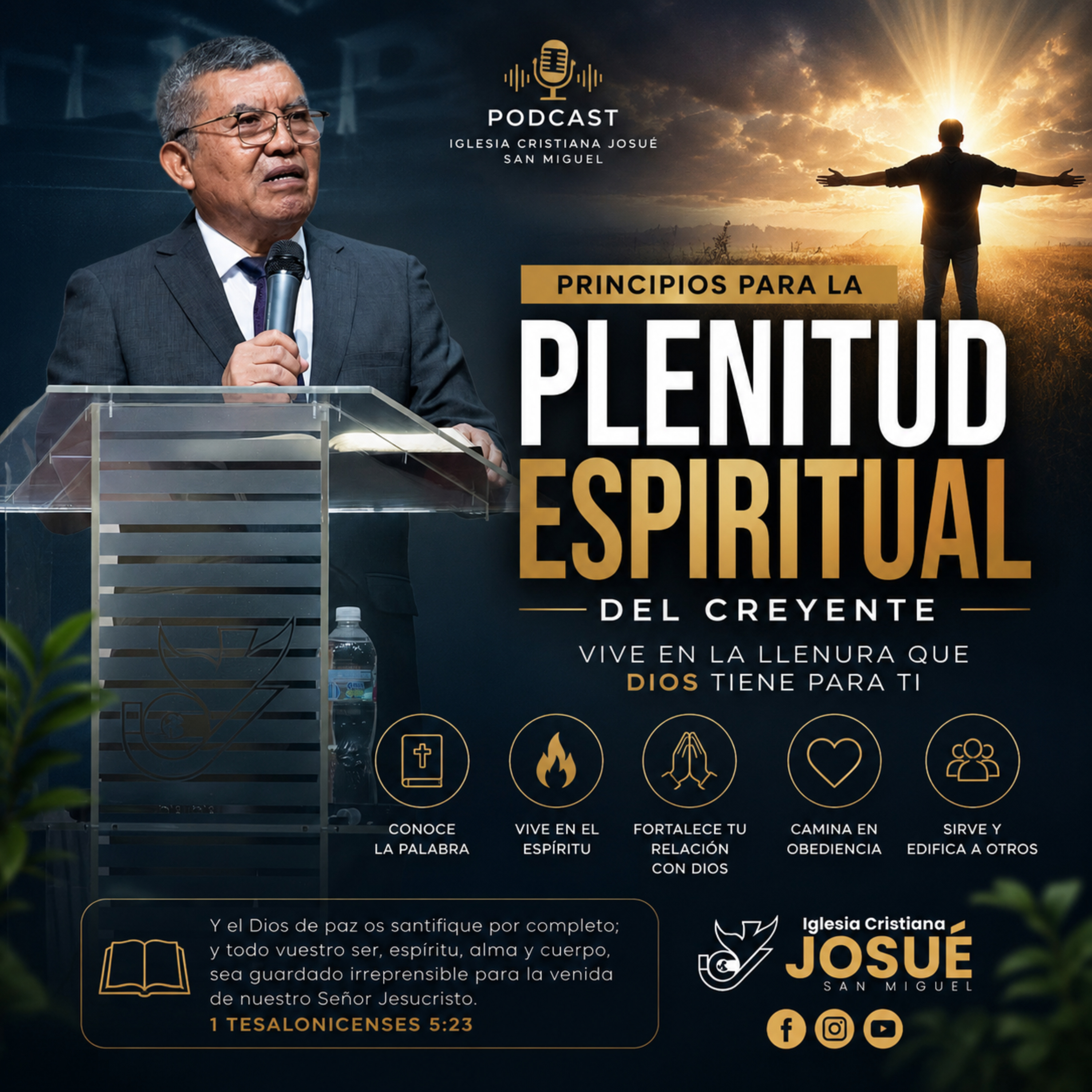 01 - Principios para la plenitud espiritual del creyente | Hno Francisco Lopez | Temporada 1 - Cap1