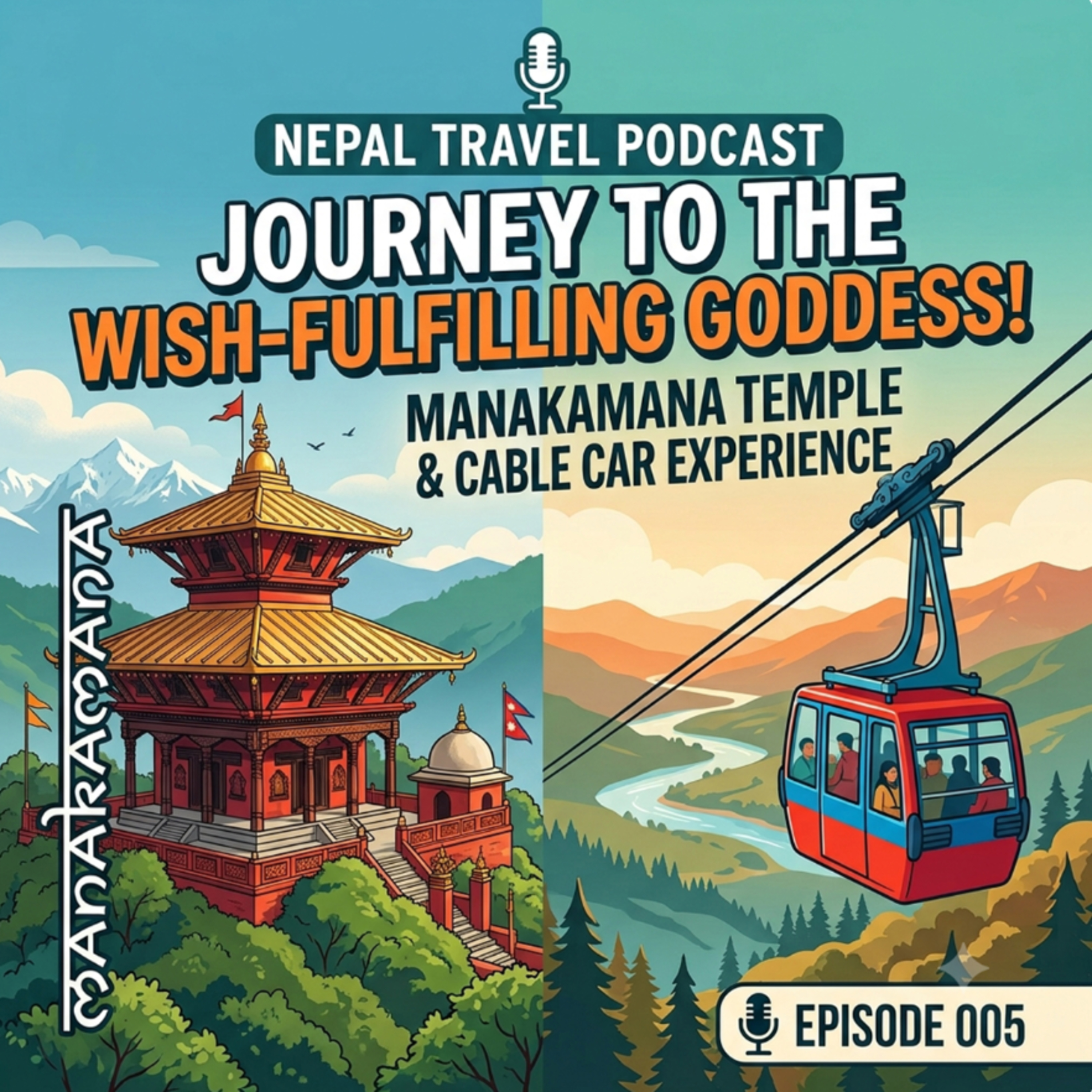 Manakamana Temple Nepal | Cable Car Journey to Nepal's Wish-Fulfilling Goddess — episode cover