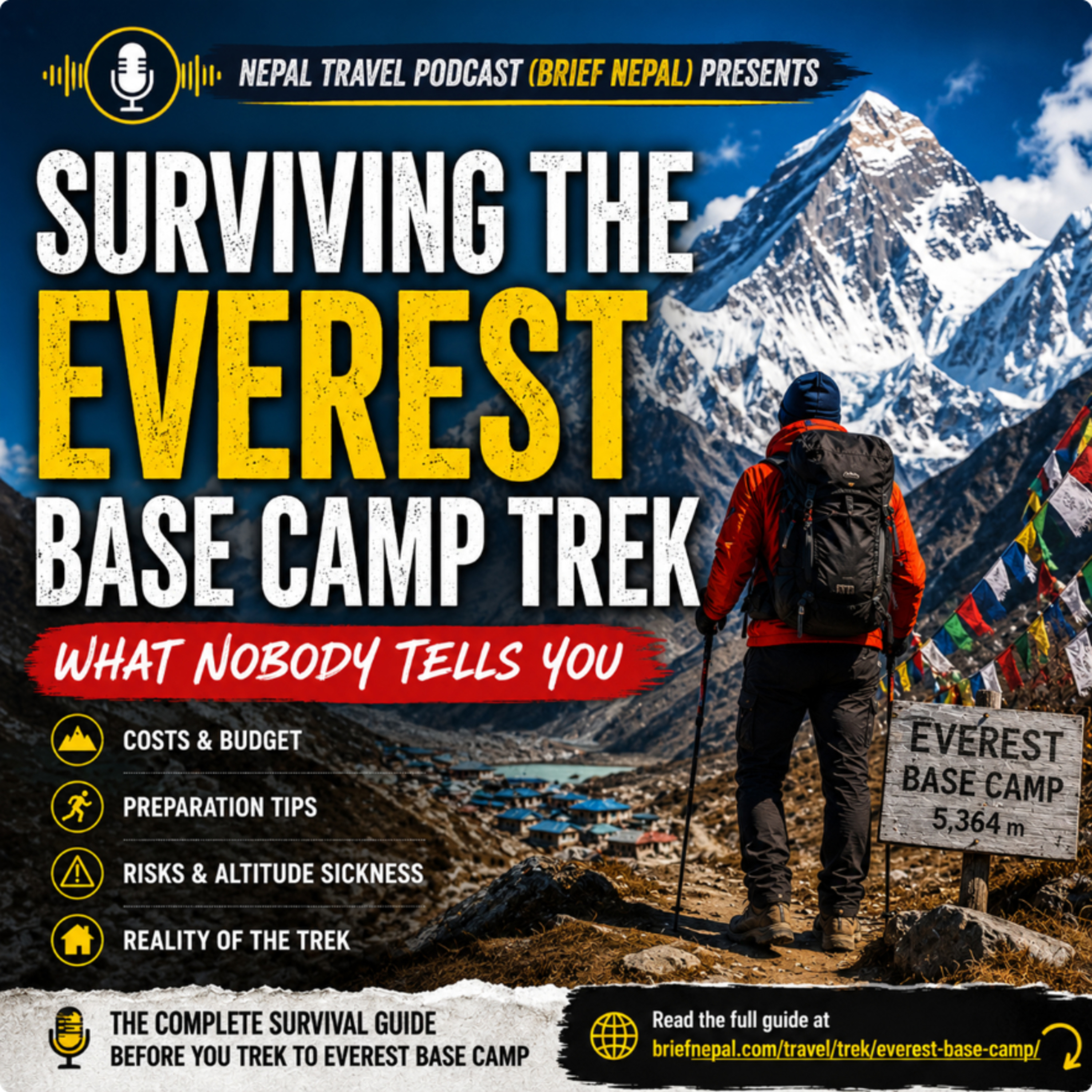 🎙️ Surviving the Everest Base Camp Trek: What Nobody Tells You — episode cover