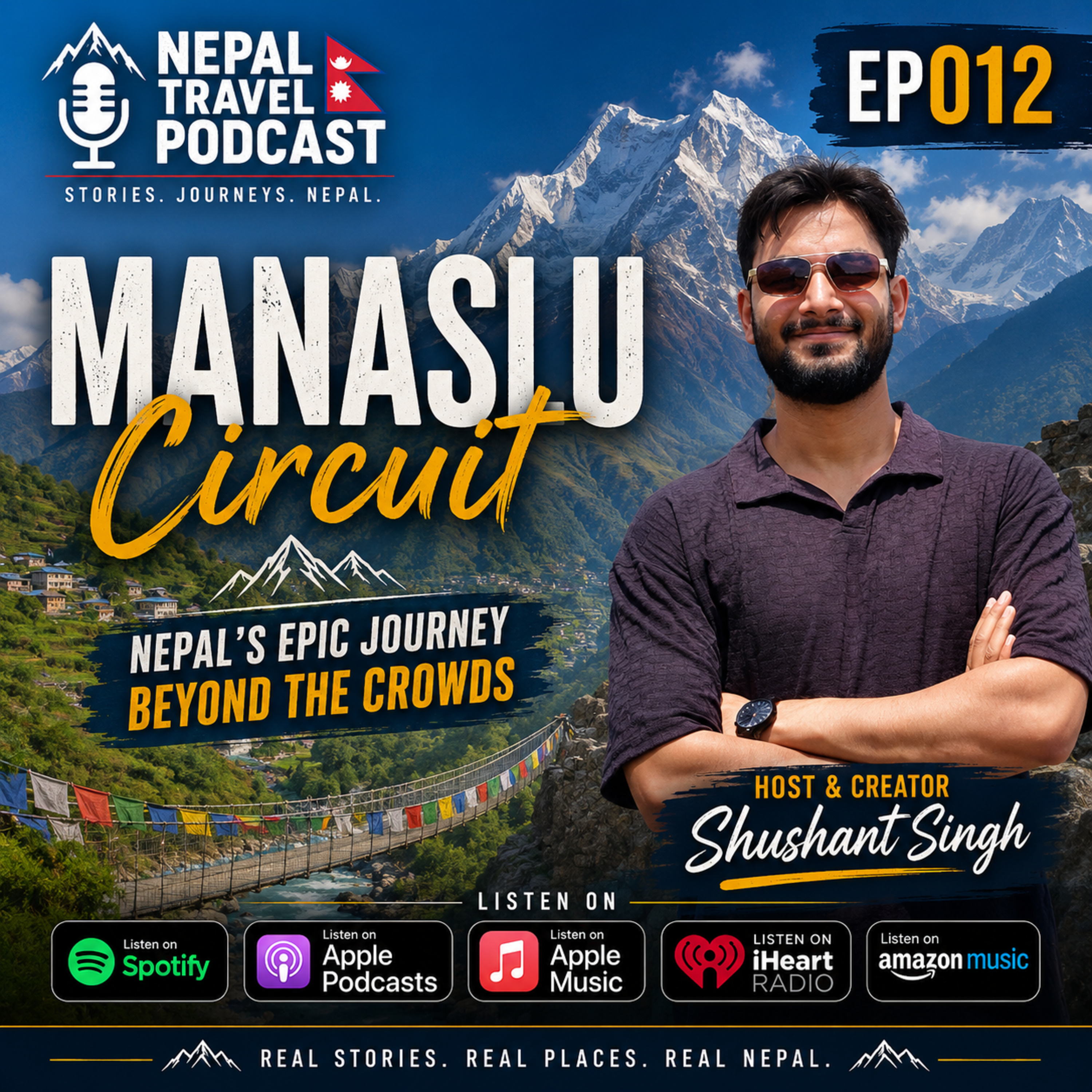 Manaslu Circuit: Nepal’s Epic Journey Beyond the Crowds — episode cover