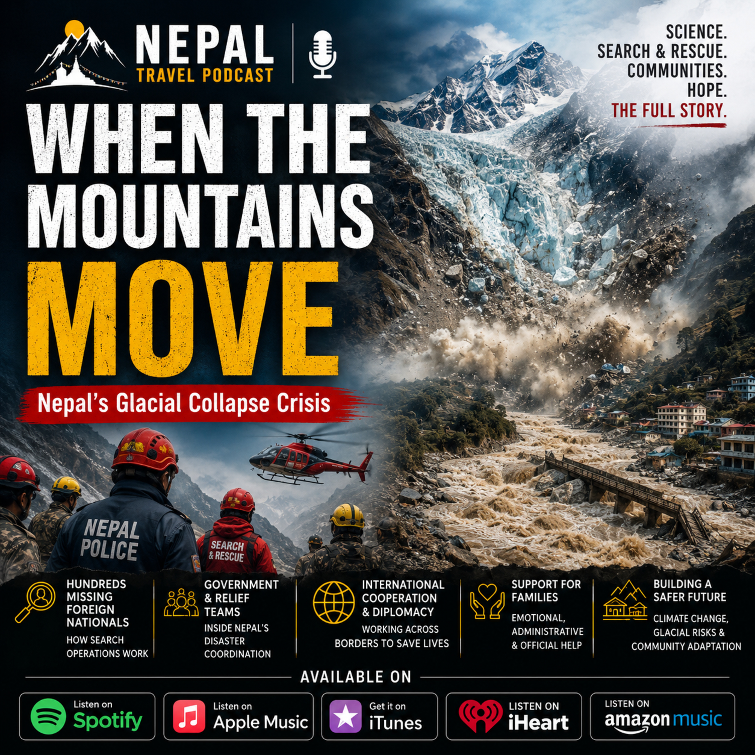 When the Mountains Move: Nepal’s Glacial Collapse Crisis — episode cover