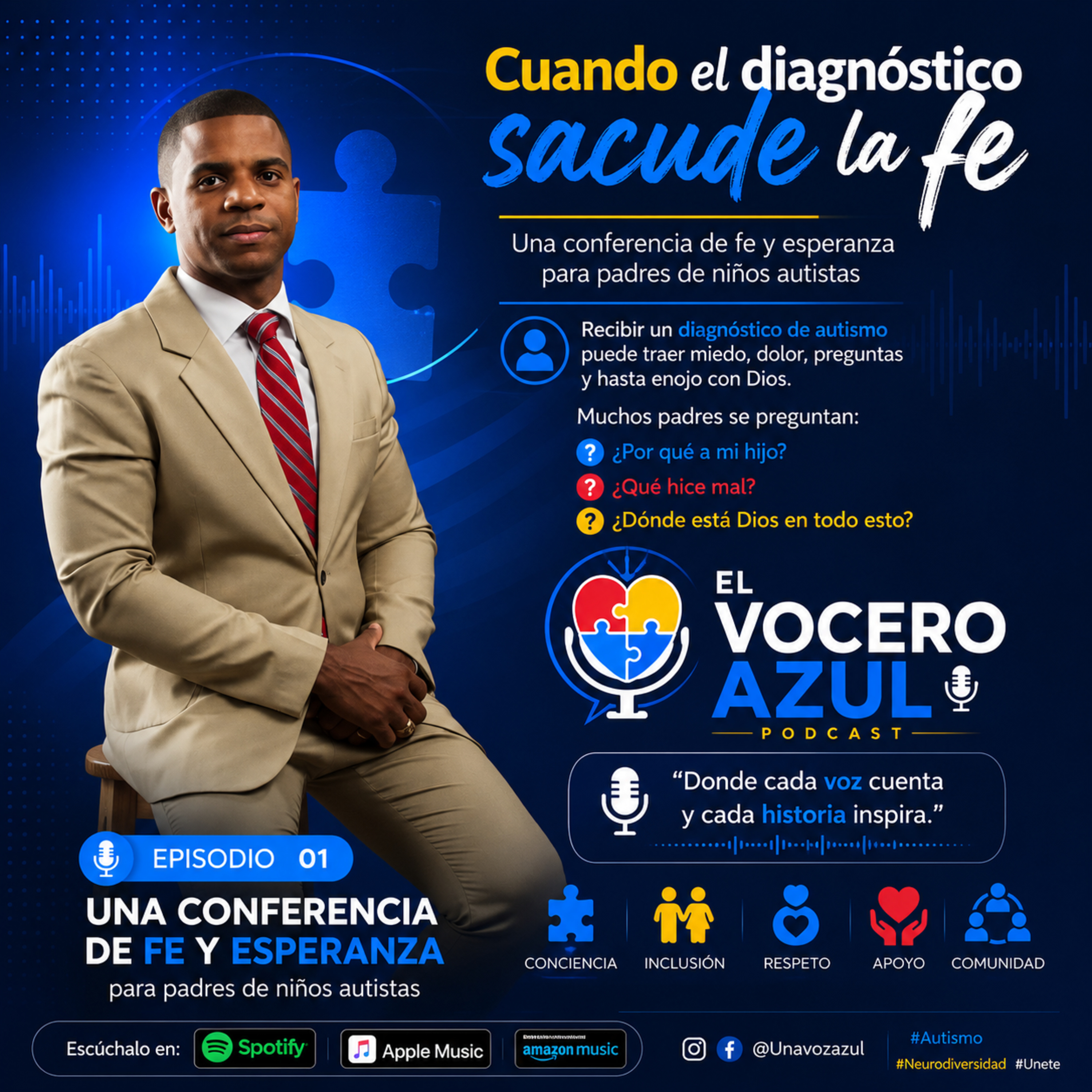 Portada de EL VOCERO AZUL PODCAST