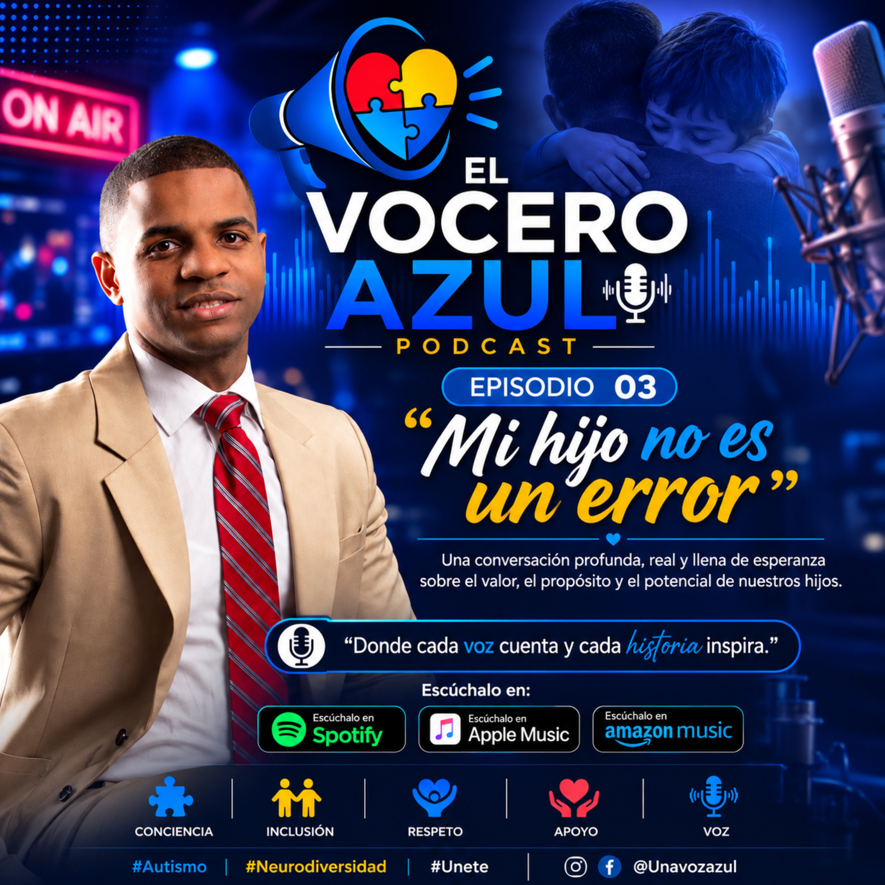 Portada de EL VOCERO AZUL PODCAST