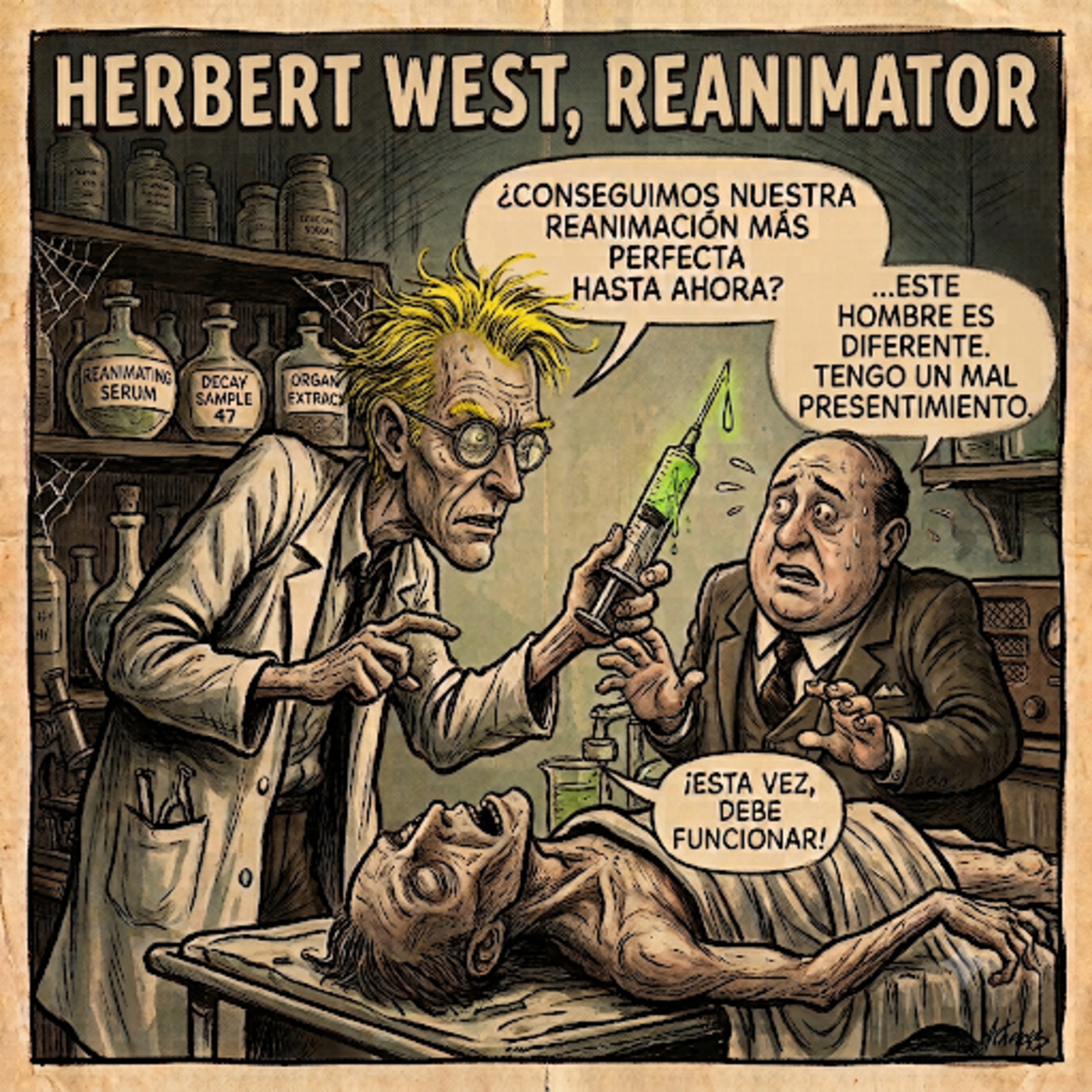 Herbert West: Reanimador - Capítulo 1: De la oscuridad | H.P. Lovecraft episode artwork