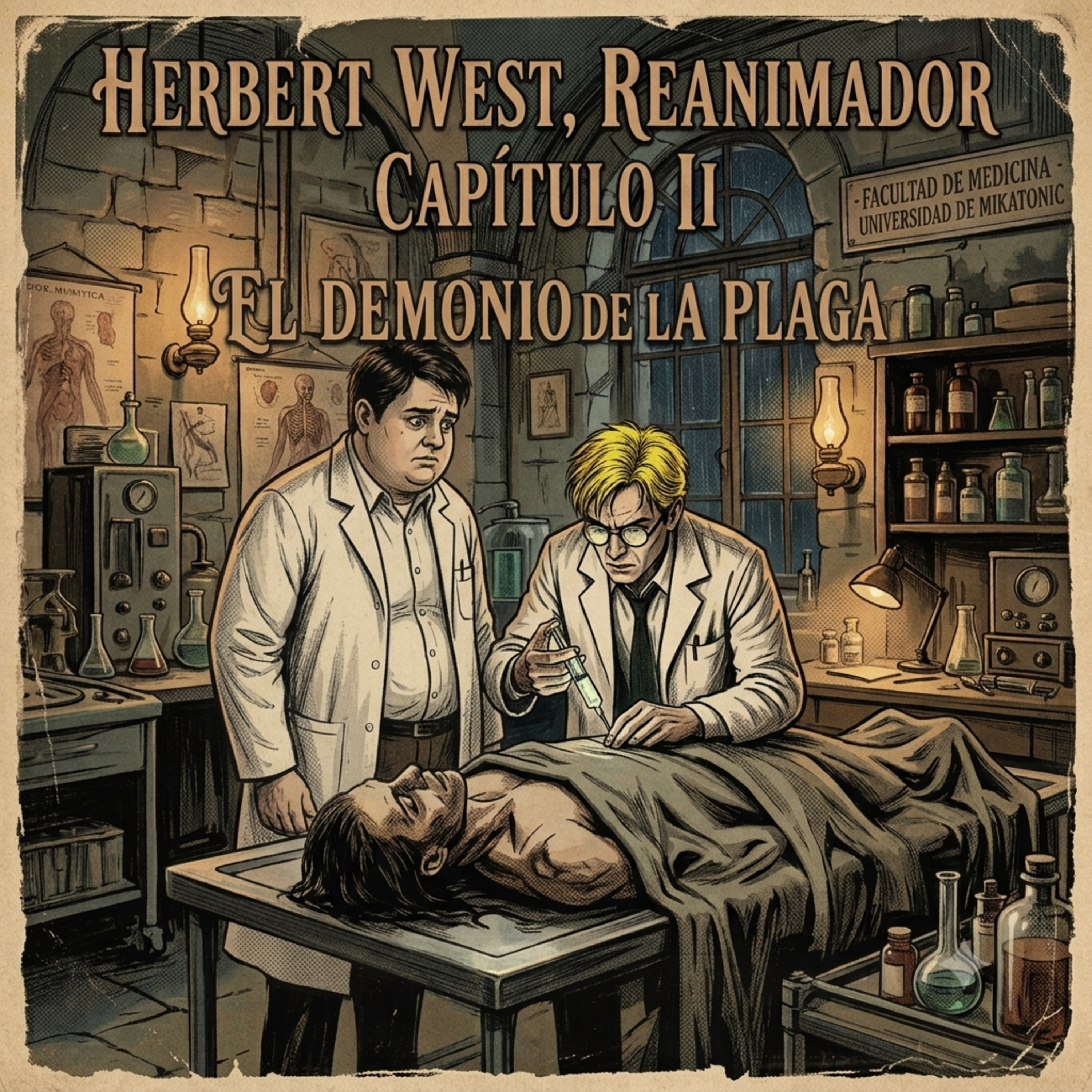 Herbert West: Reanimador - Capítulo 2: El demonio de la peste | H.P. Lovecraft episode artwork
