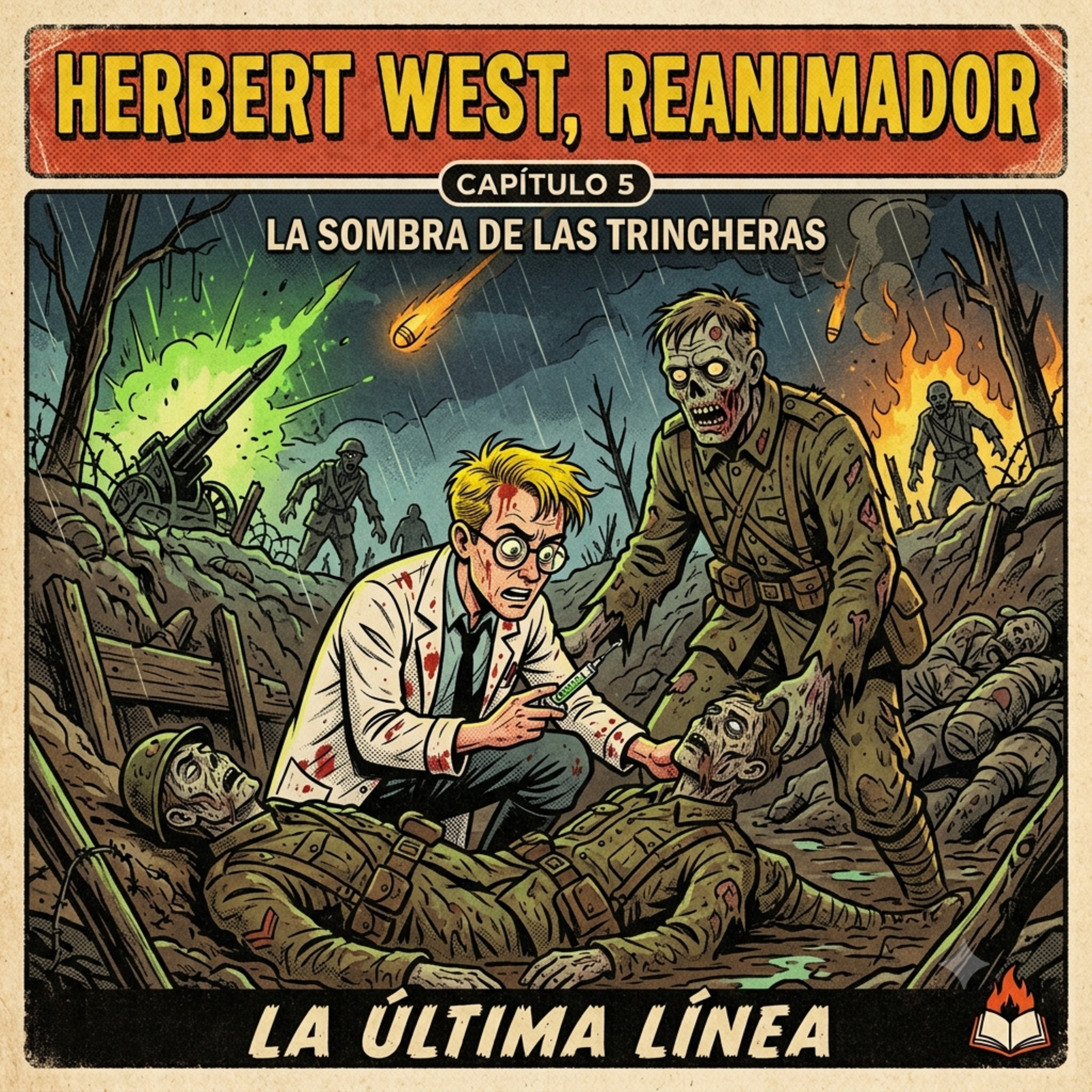 Herbert West: Reanimador - Capítulo 5: La sombra de las trincheras | H.P. Lovecraft episode artwork