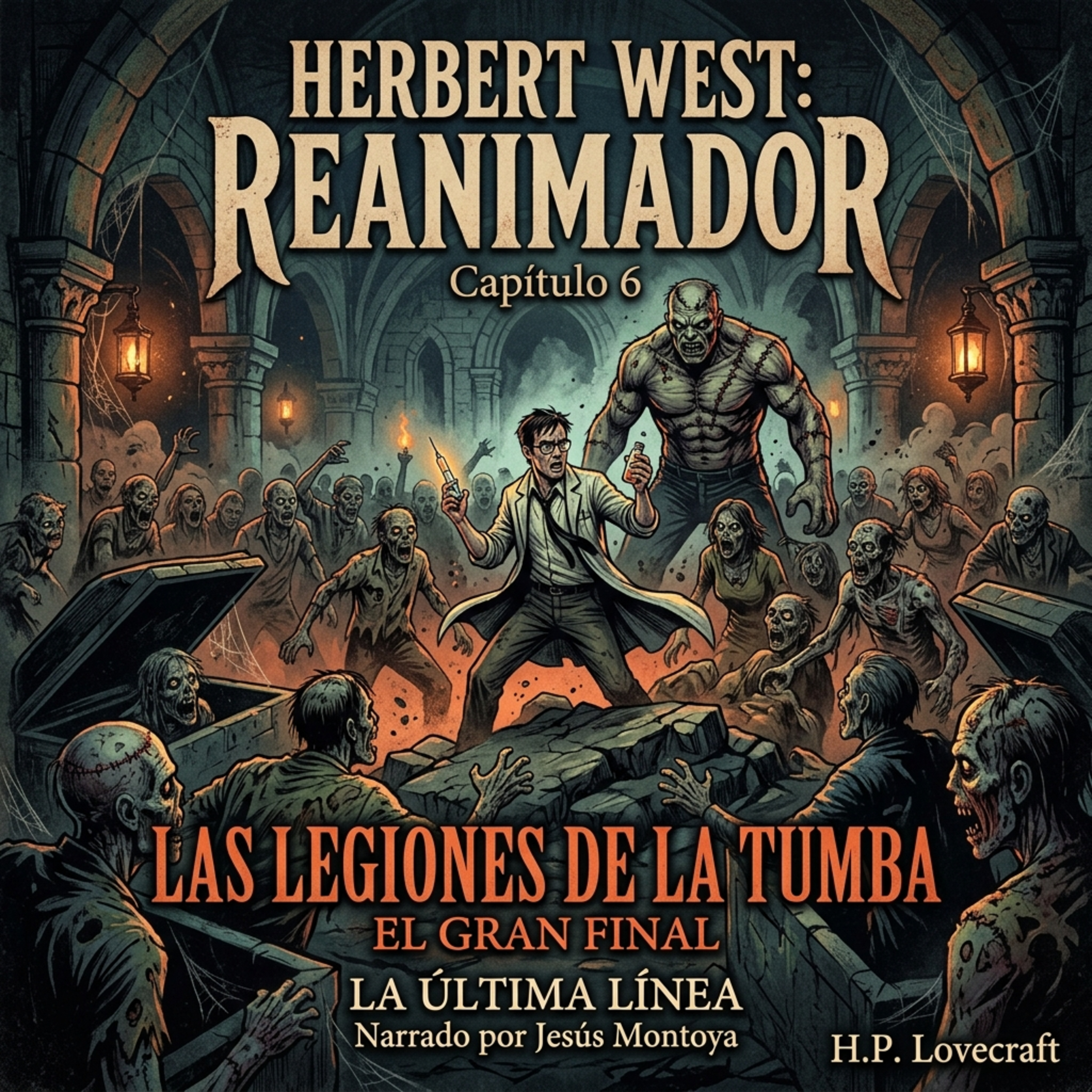 Herbert West: Reanimador - Capítulo 6: Las legiones de la tumba | H.P. Lovecraft episode artwork