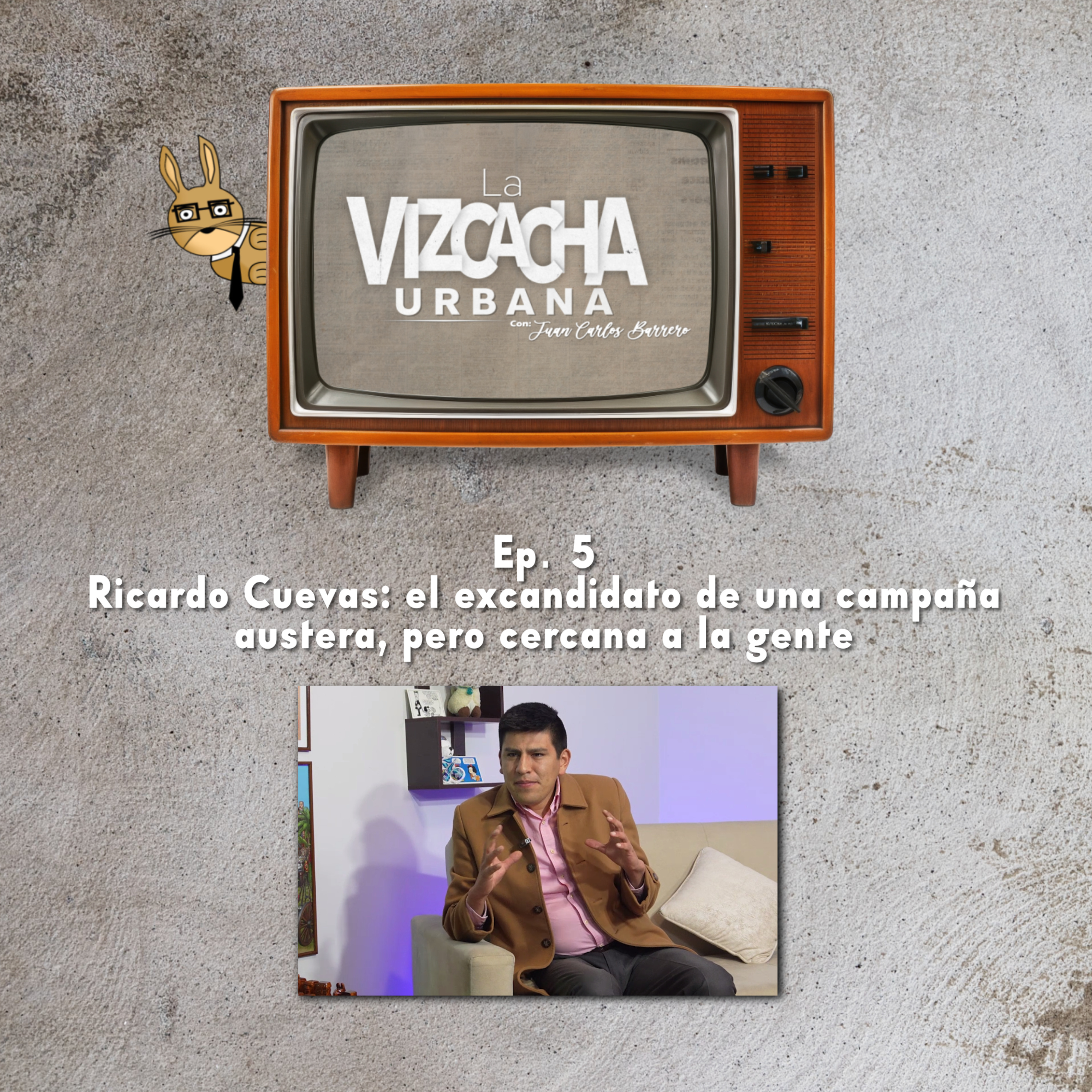 Portada de La Vizcacha Urbana, con Juan Carlos Barrero