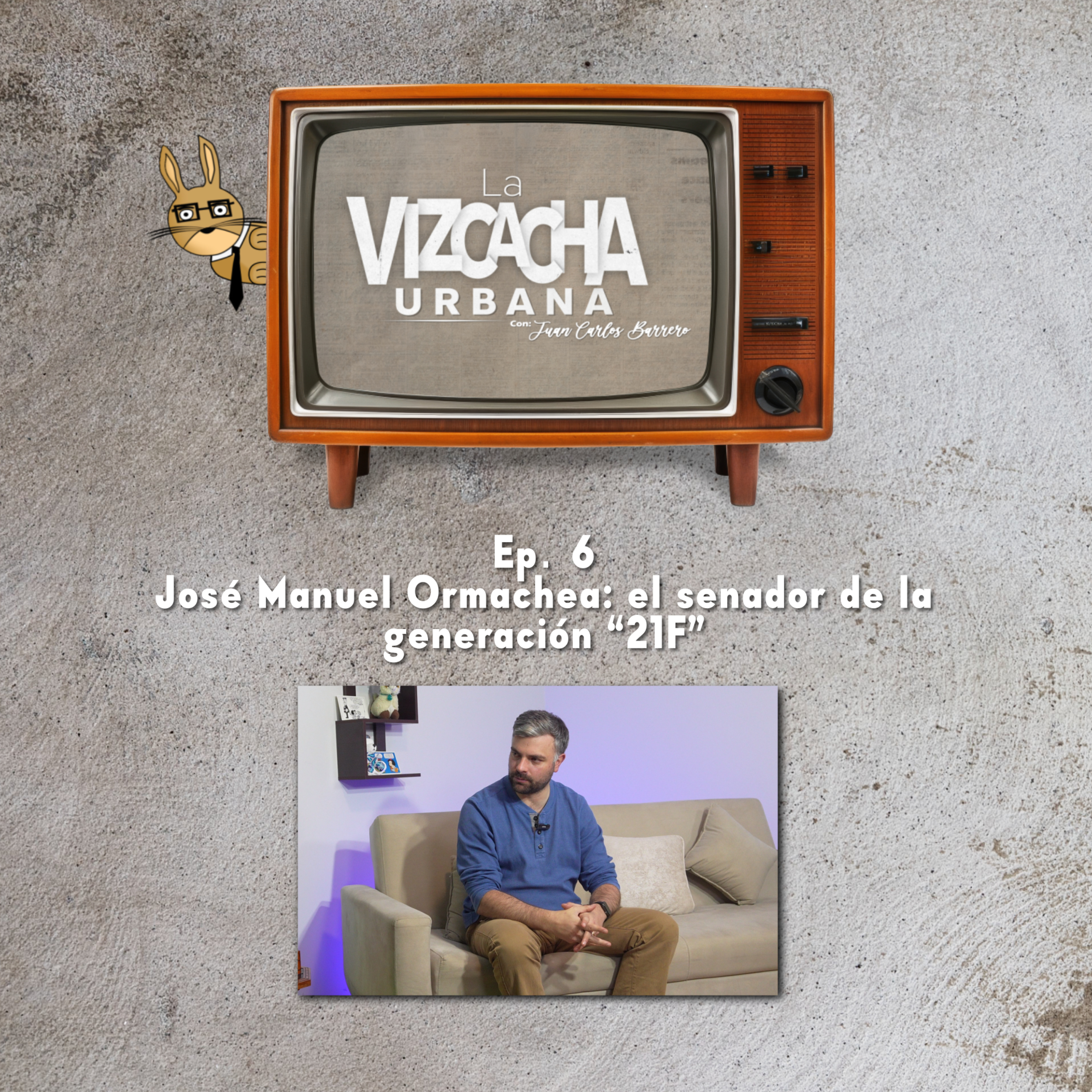 Portada de La Vizcacha Urbana, con Juan Carlos Barrero