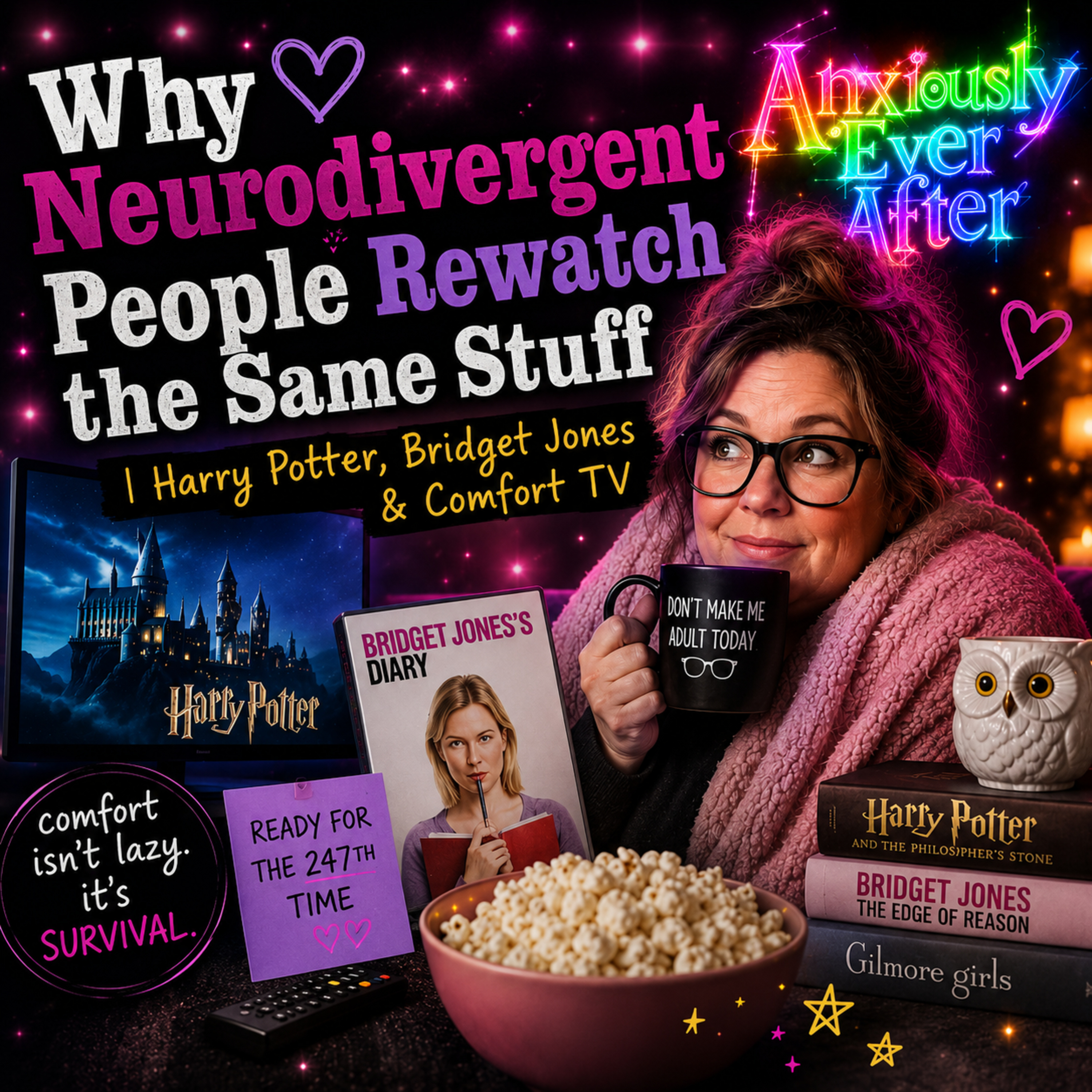 Why Neurodivergent People Rewatch the Same Stuff episode artwork