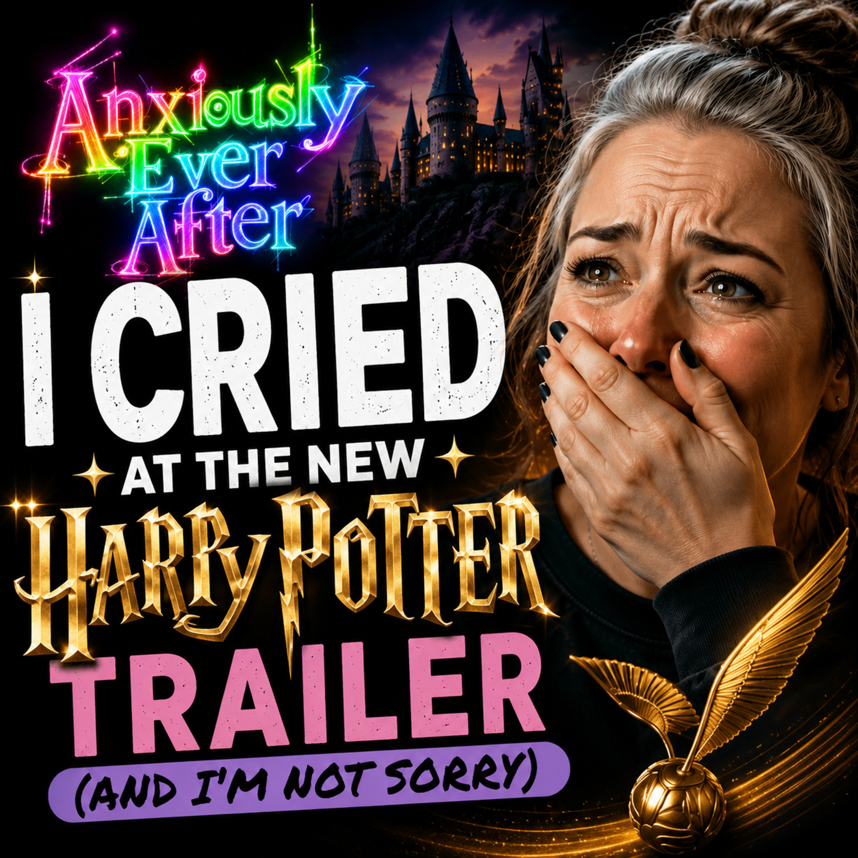 I Cried at the New Harry Potter Trailer (And I'm Not Sorry) | HBO Max Series Reaction episode artwork