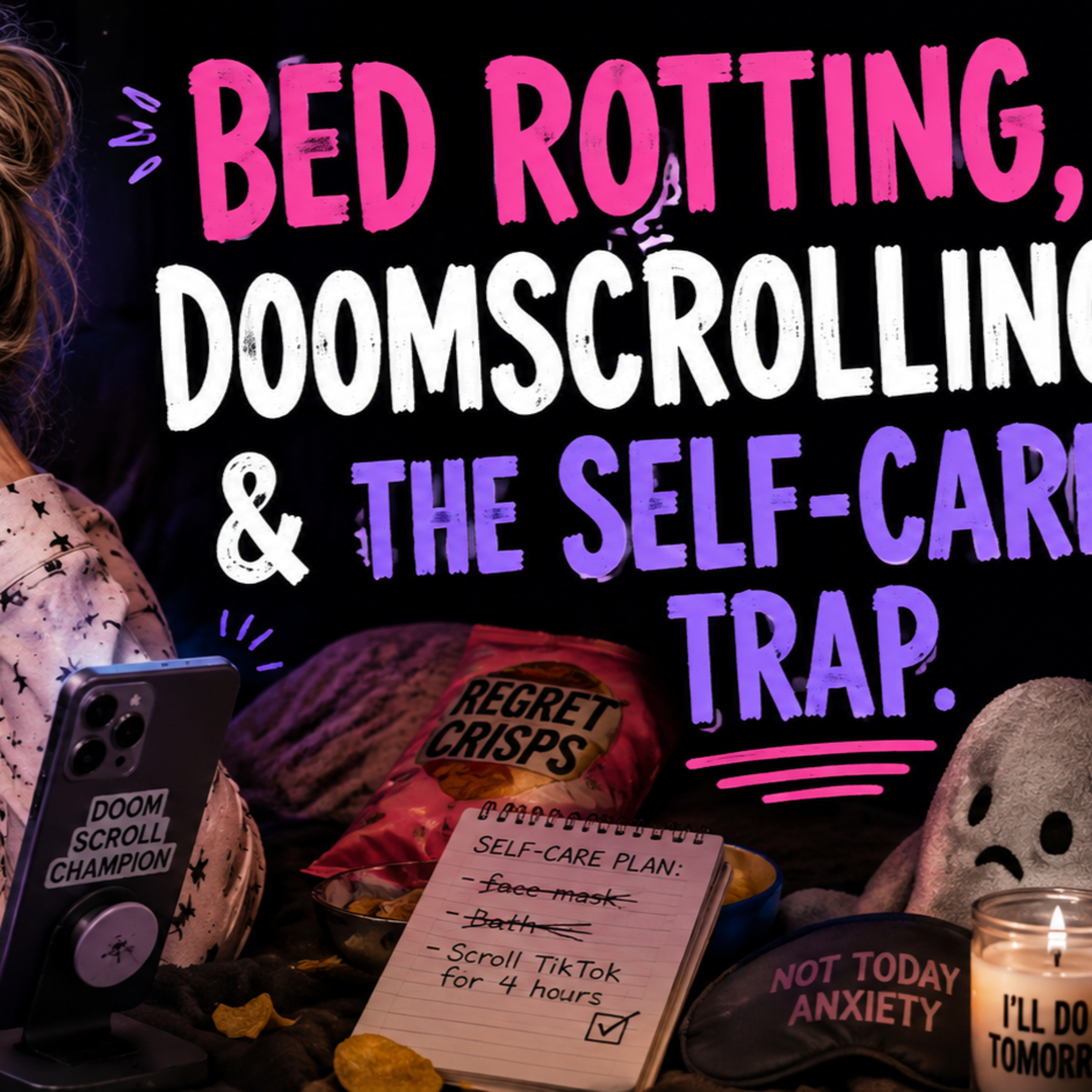 Bed Rotting, Doomscrolling & The Self-Care Trap episode artwork