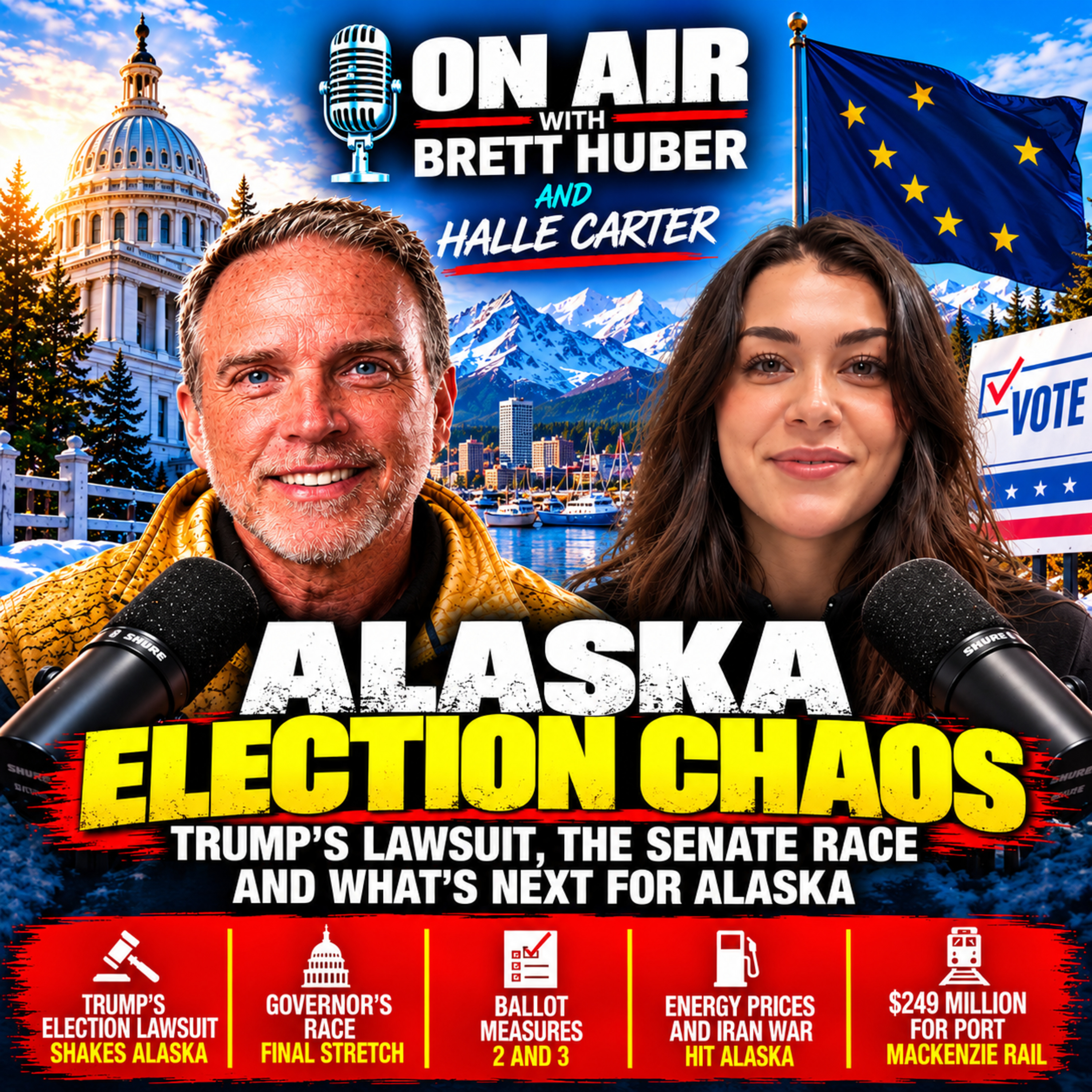 Election Day is almost here, and Alaska politics is getting more unpredictable by the minute. episode artwork