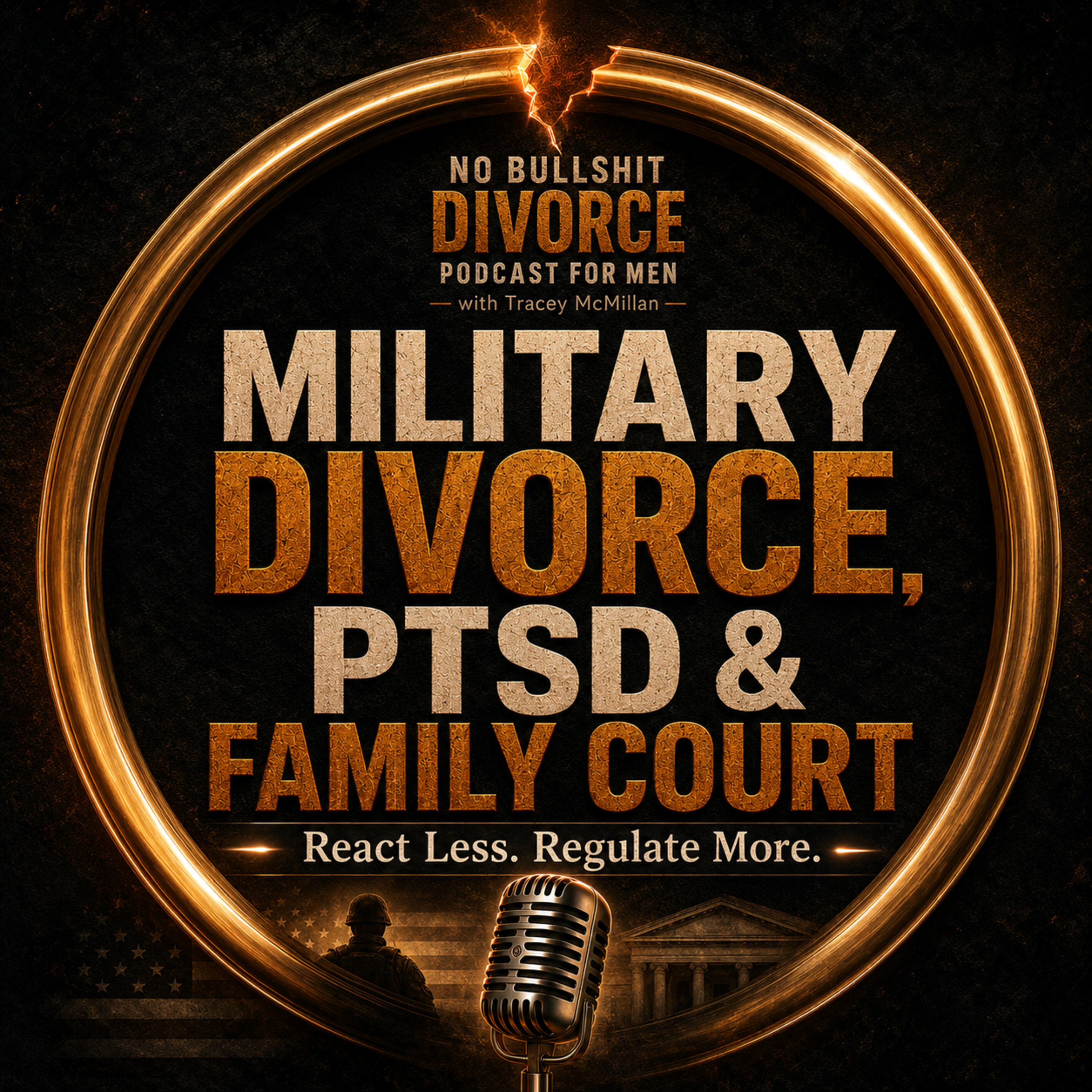 Military Divorce, PTSD & Family Court: React Less, Regulate More episode artwork