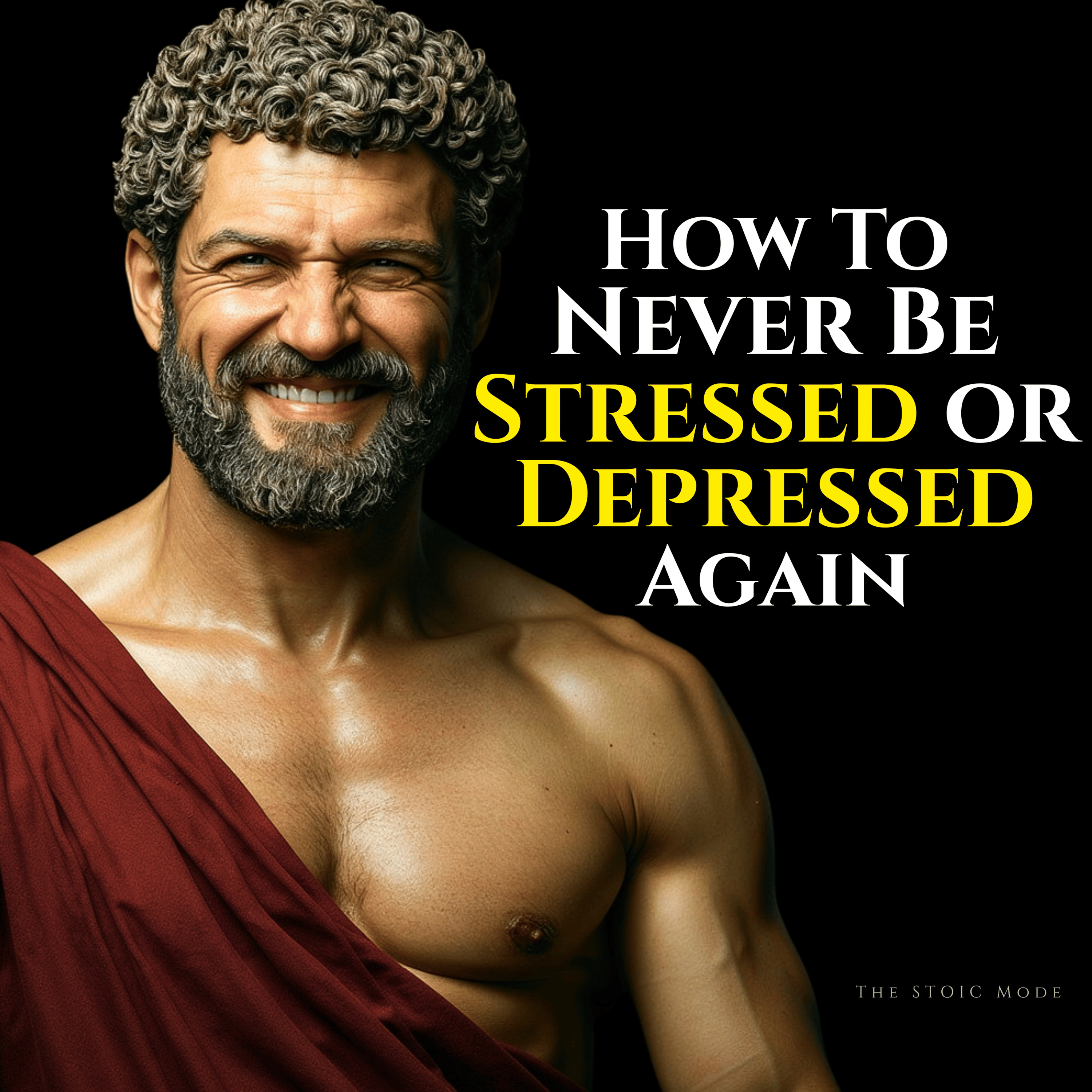 How to NEVER Be Stressed or Depressed Again | Stoicism Philosophy