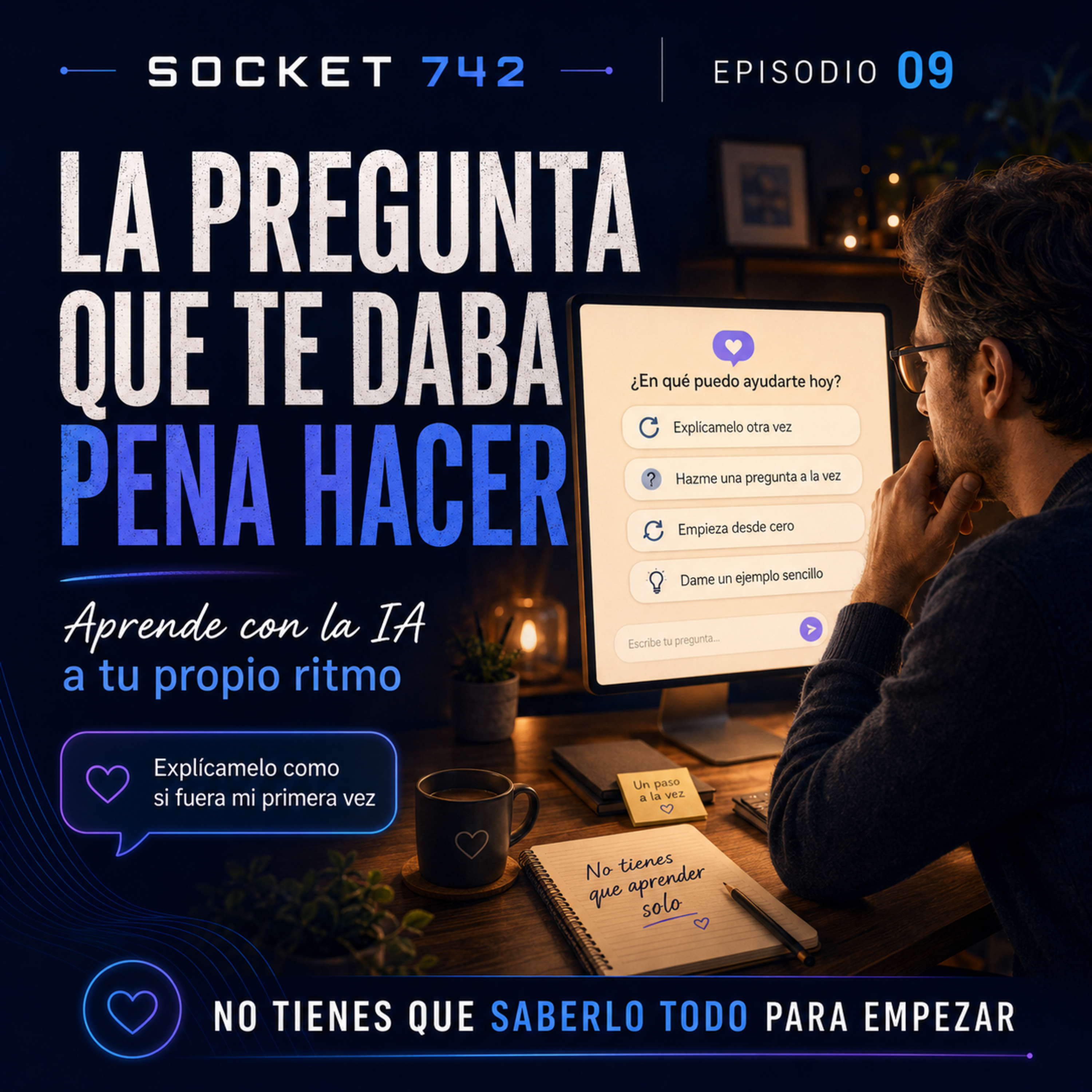 La pregunta que te daba pena hacer: aprende con la IA a tu propio ritmo