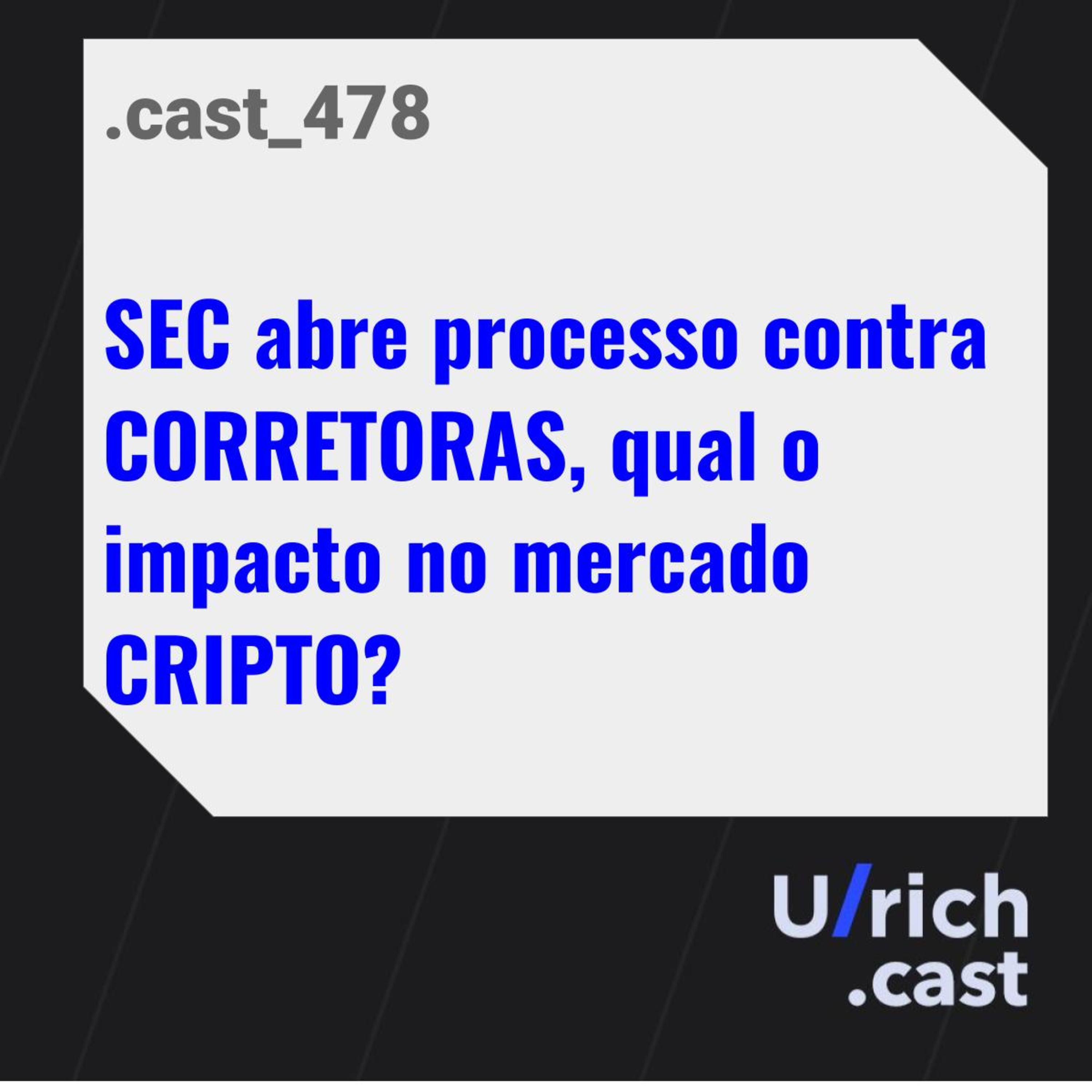 SEC abre processo contra CORRETORAS, qual o impacto no mercado CRIPTO?