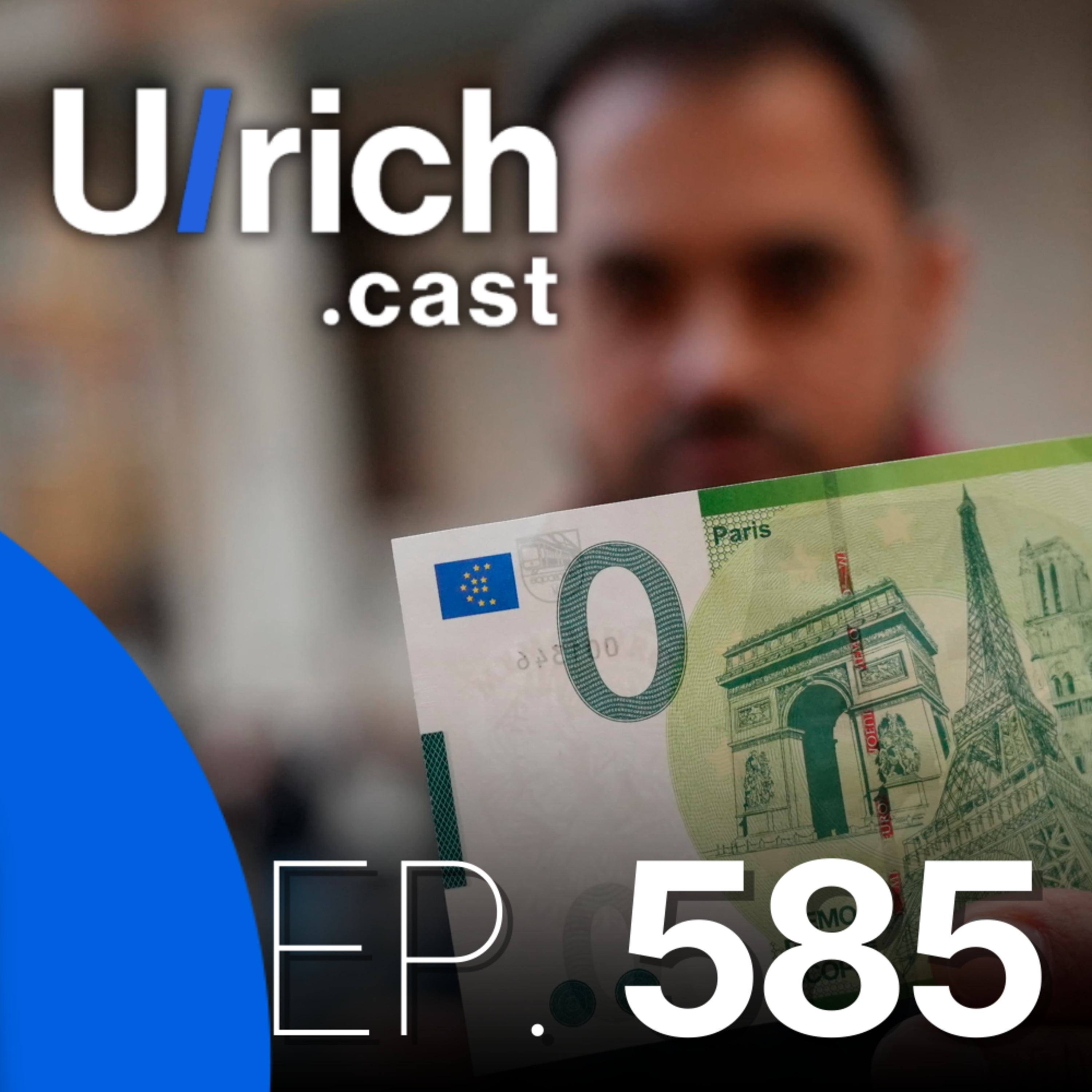 O seu DINHEIRO é tão VERDADEIRO quanto essa nota de EURO