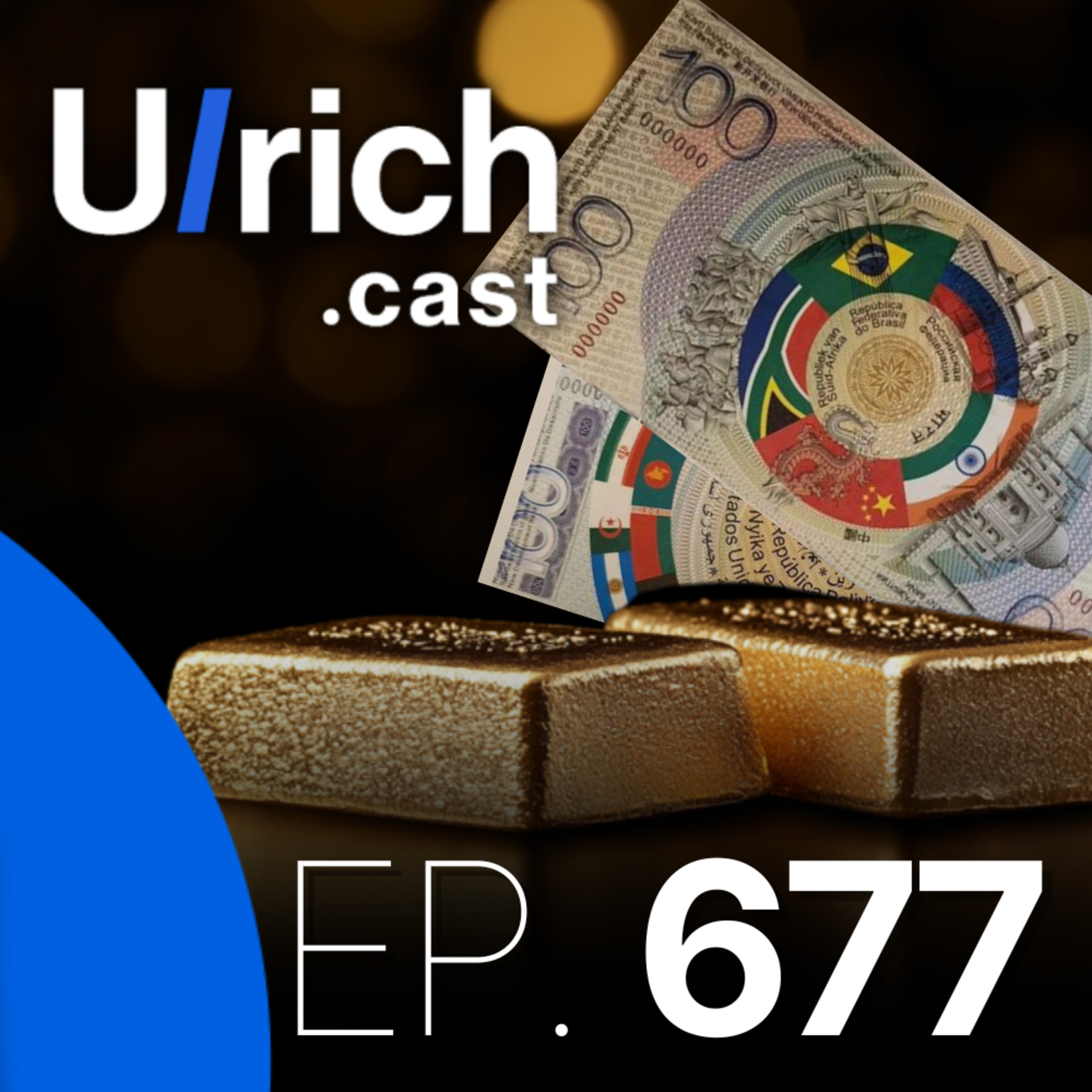 Nova moeda dos BRICS e Ouro são alertas para o dólar