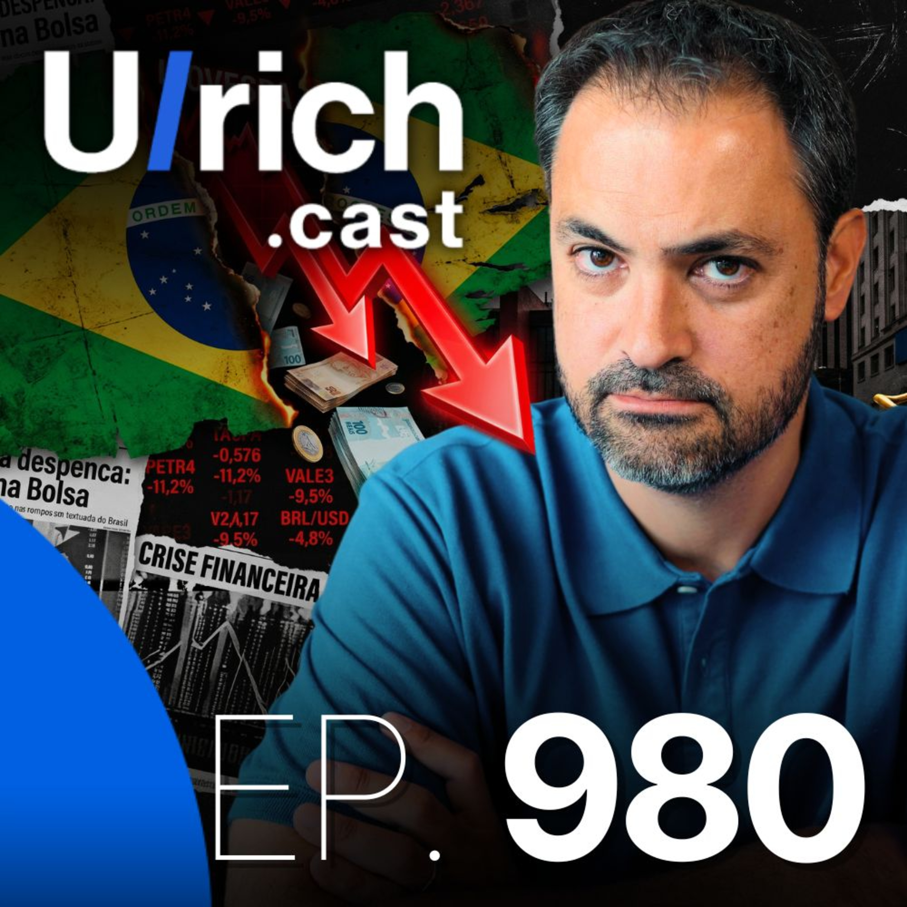 O evento que pode quebrar as Bolsas; Ibovespa em queda no ano; Dólar a R$8 é possível? episode artwork