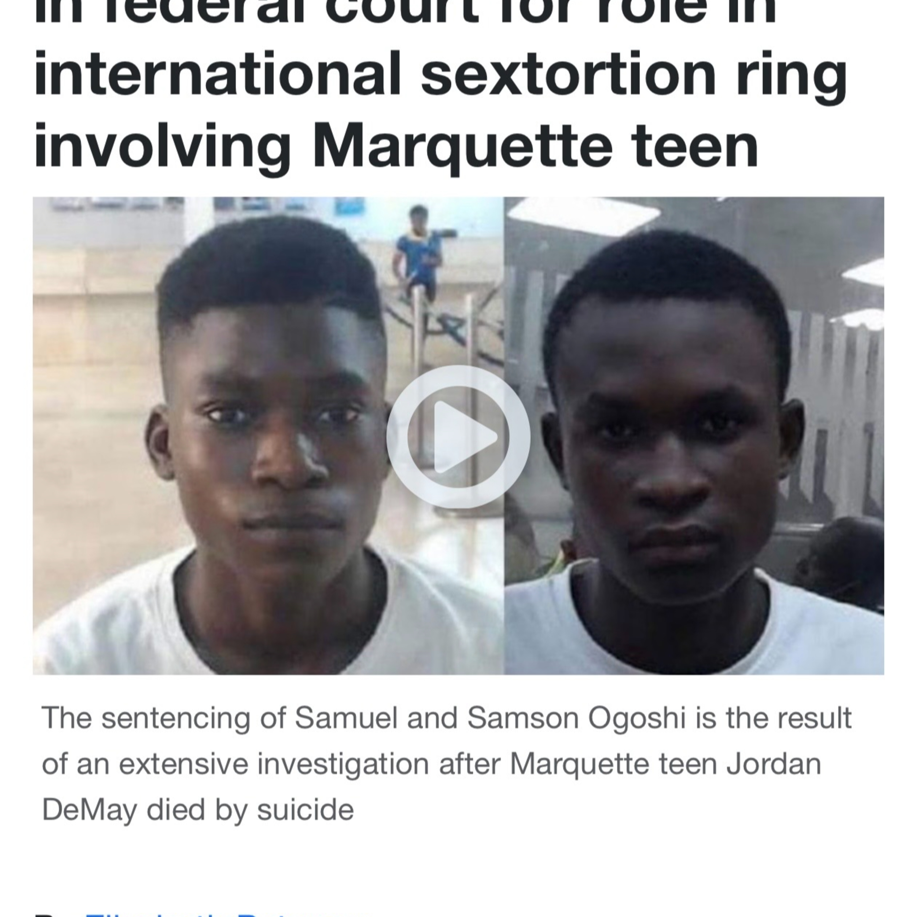 Extradition to the U.S.A (Part 2)