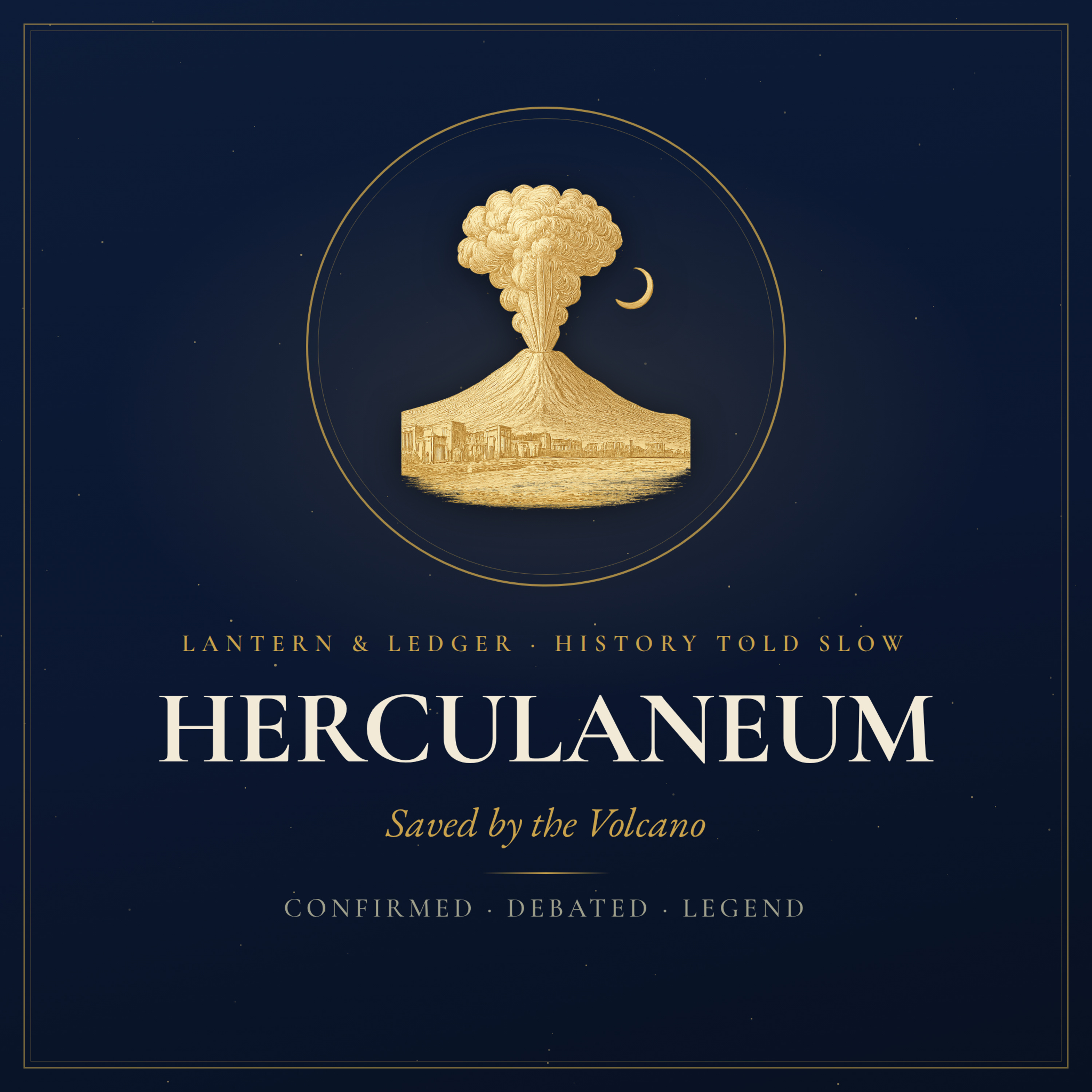 The Herculaneum Scrolls: A Library Saved by the Volcano That Buried It episode artwork