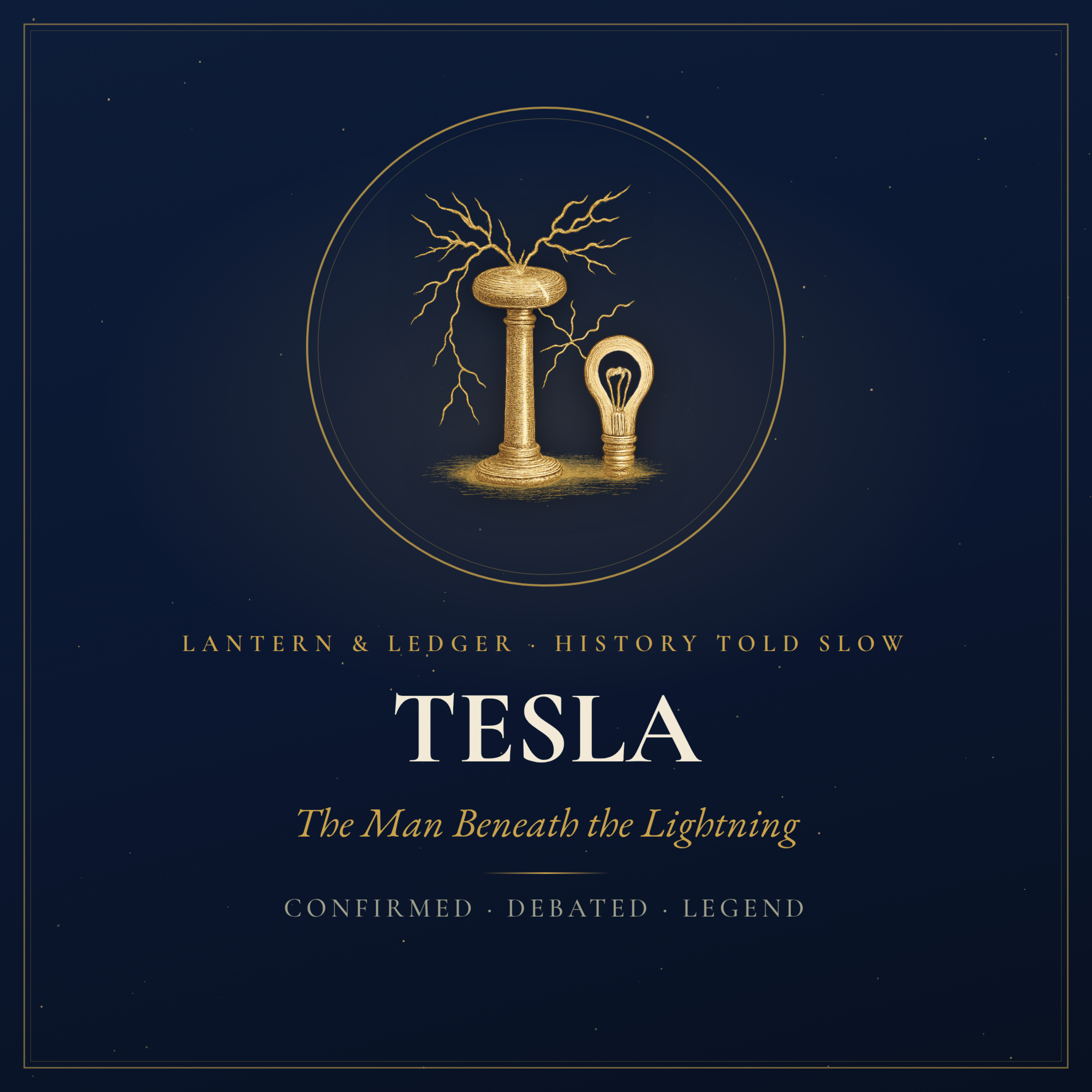 Nikola Tesla: The Man Beneath the Lightning episode artwork
