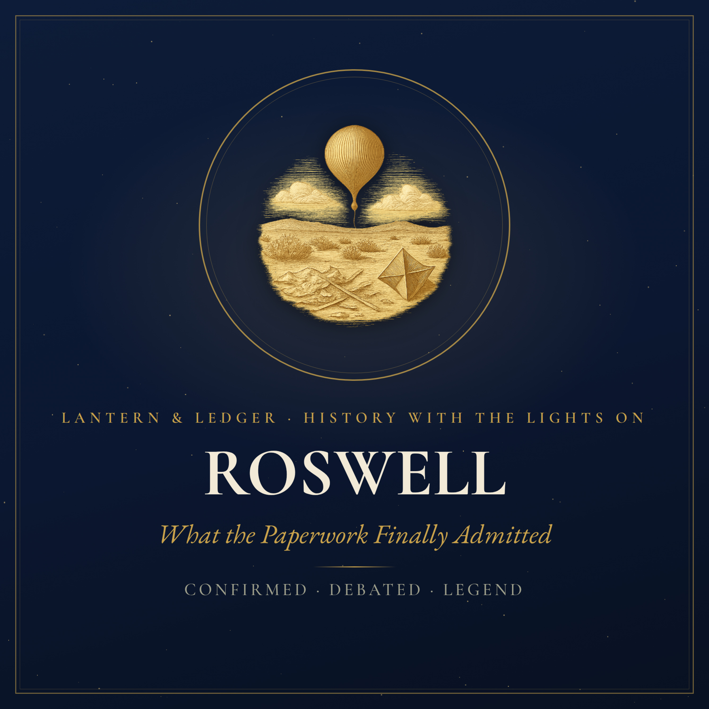 Roswell: What the Paperwork Finally Admitted episode artwork