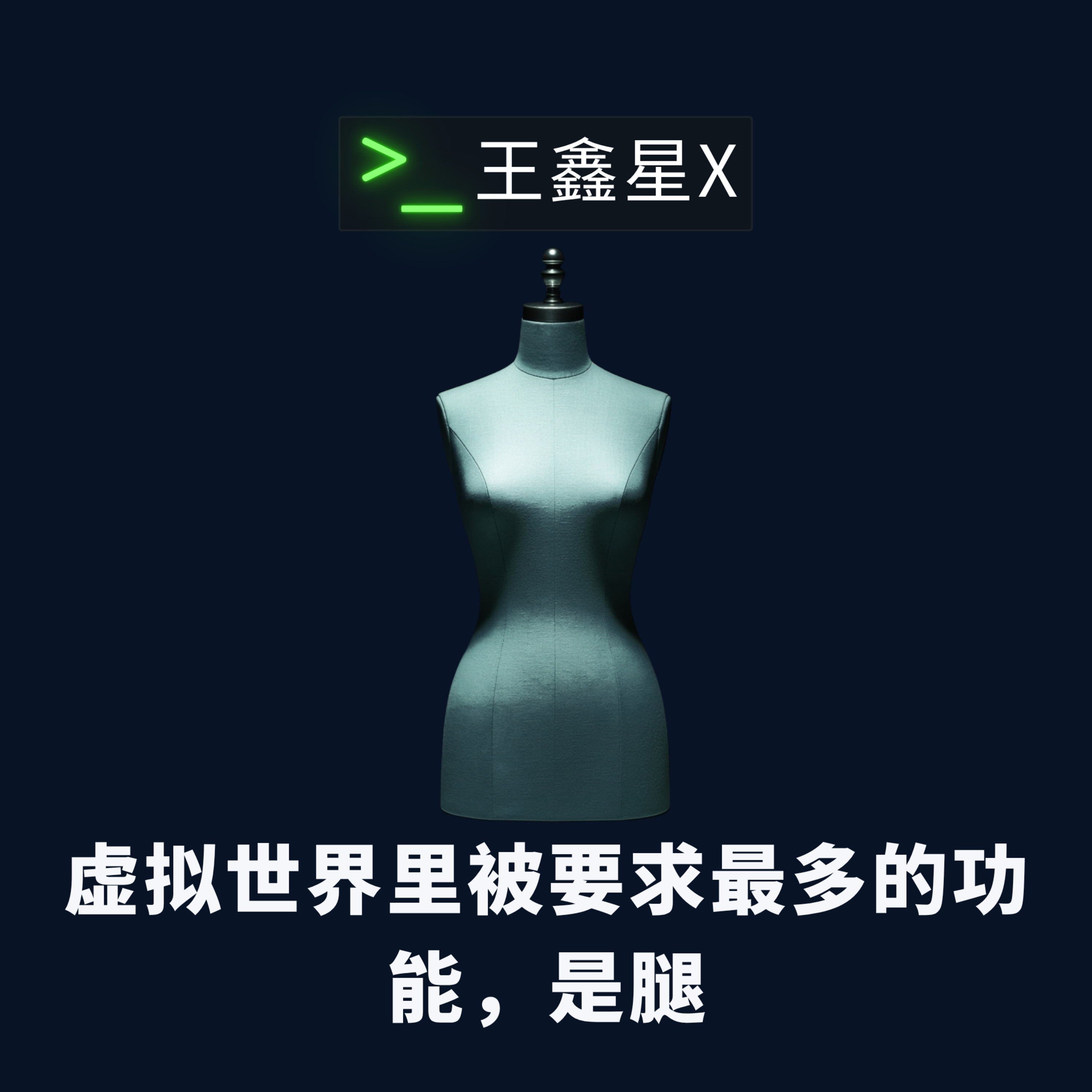 虚拟世界里被要求最多的功能，是腿 episode artwork