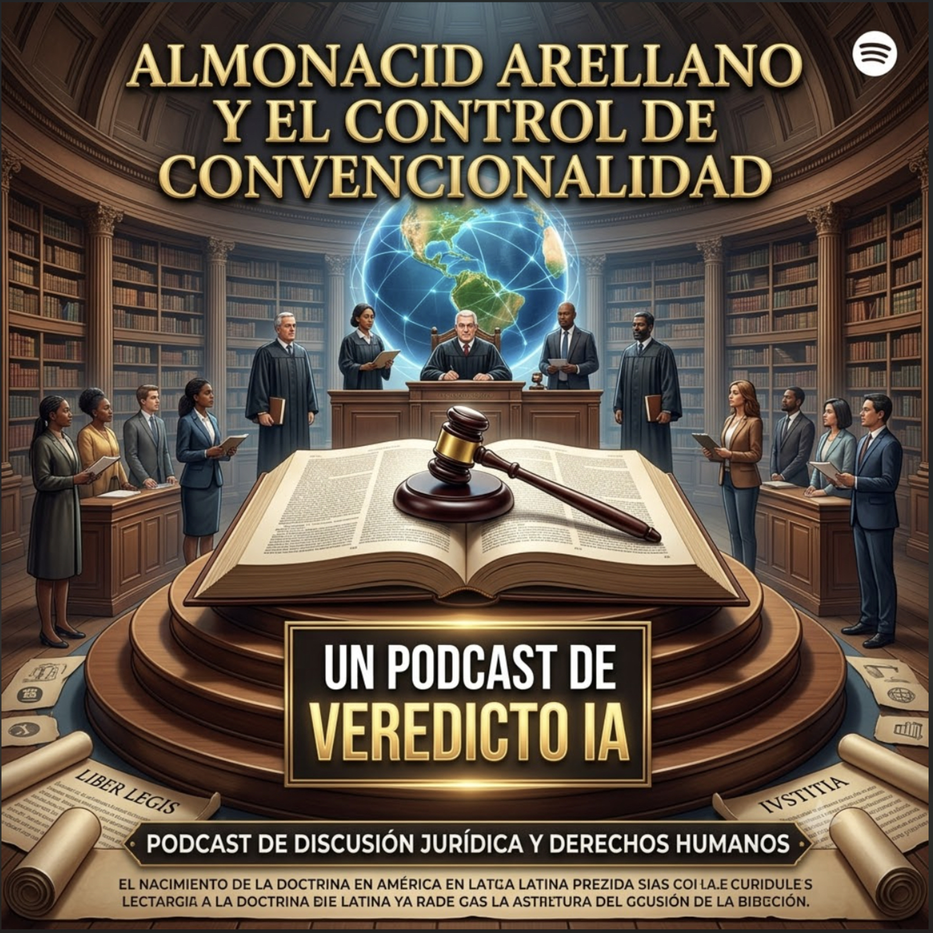 Portada de Veredicto IA | Podcast de Derecho