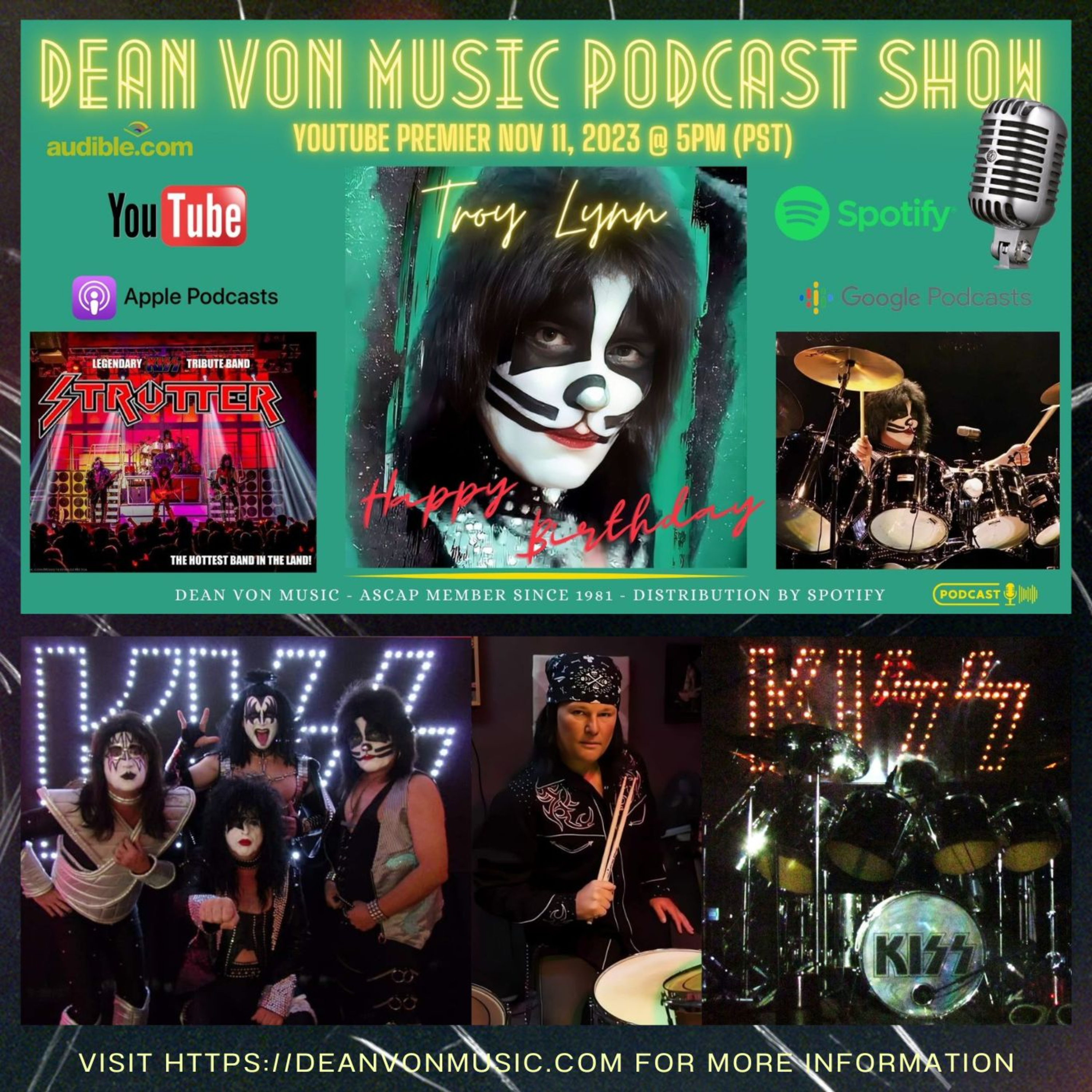 S2 | E20 KISS #1 TRIBUTE BAND STRUTTER UP CLOSE PERSONAL INTERVIEW WITH TROY LYNN