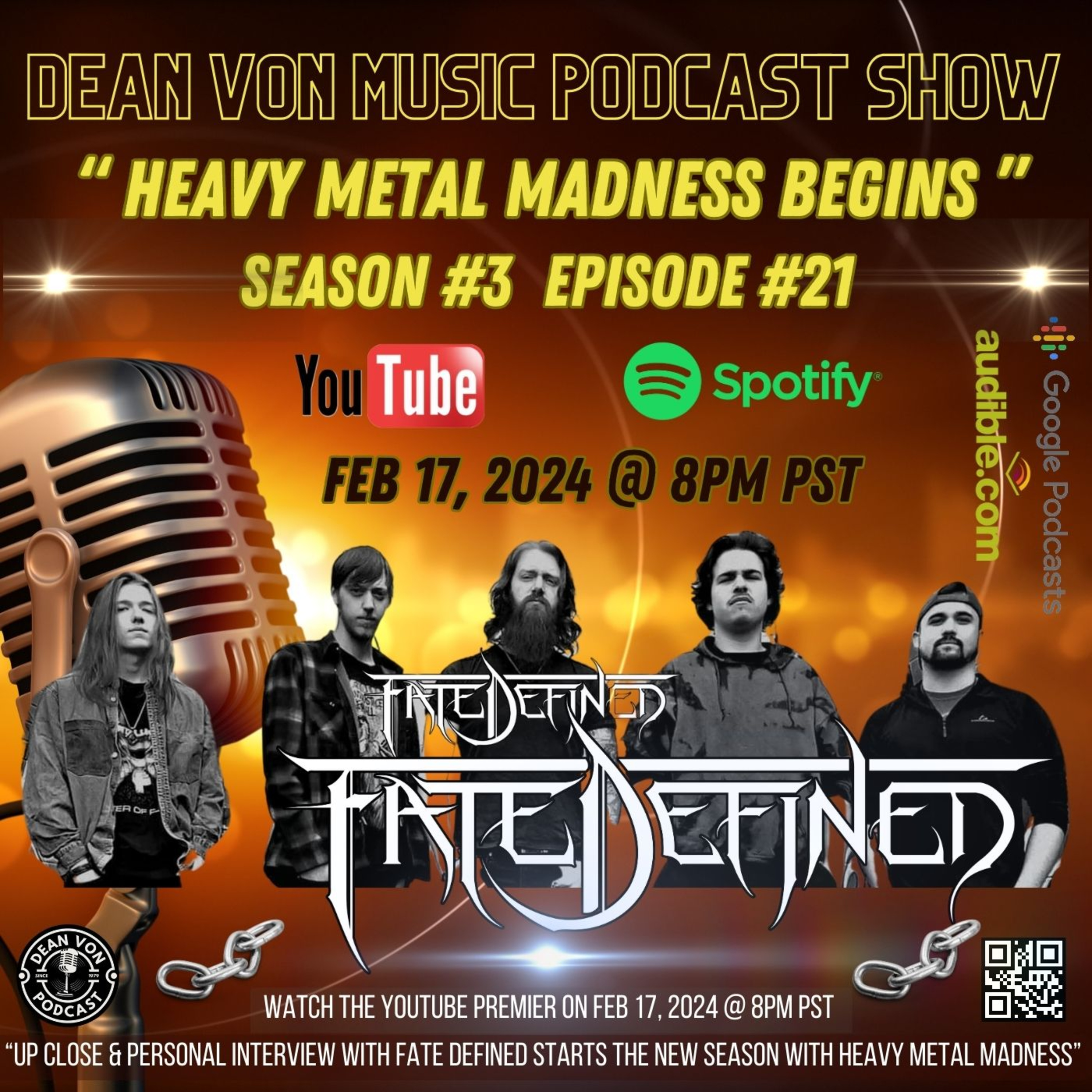 The Dean Von Music Podcast Show Coming to you Live from Las Vegas, Nevada