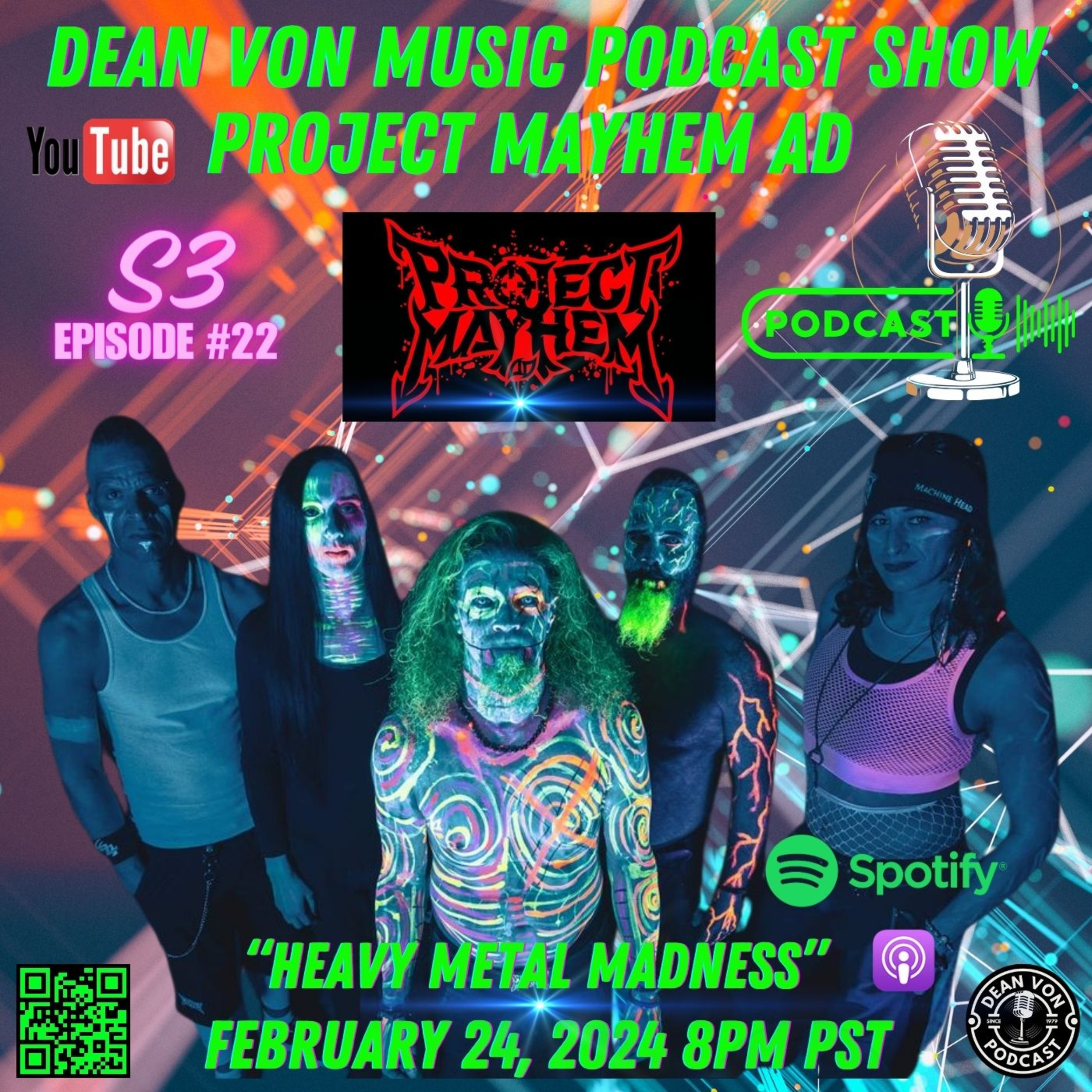 The Dean Von Music Podcast Show Coming to you Live from Las Vegas, Nevada