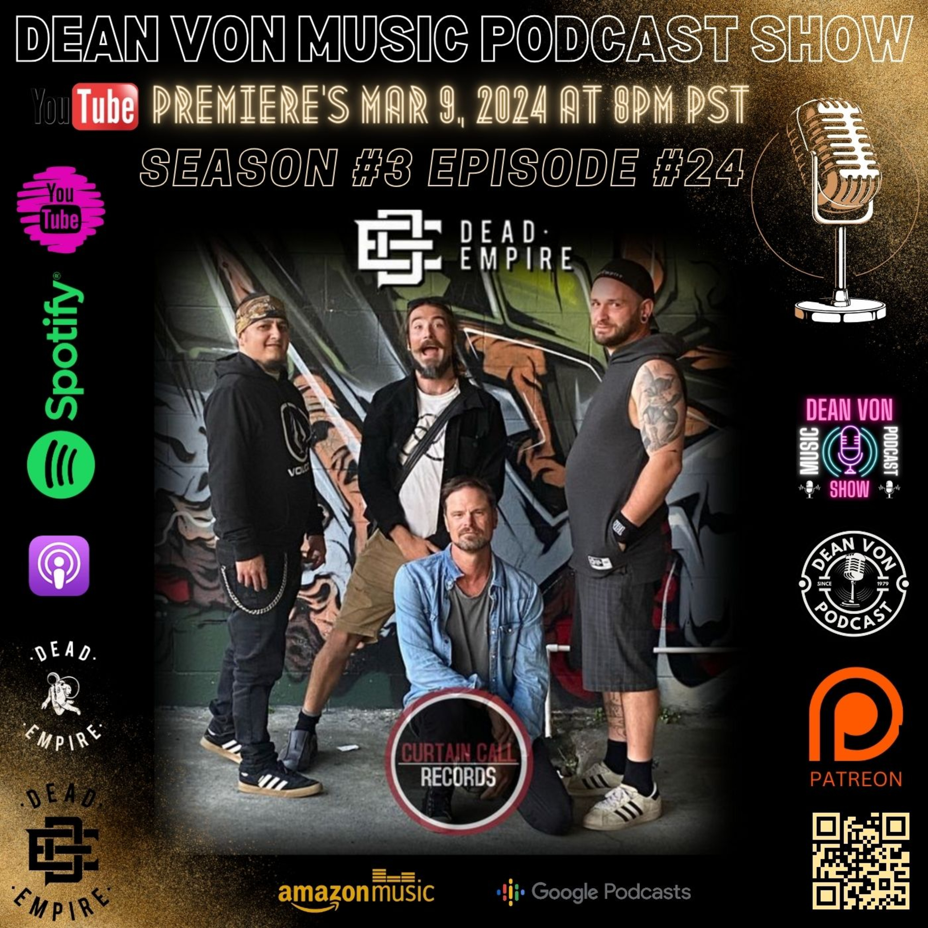 The Dean Von Music Podcast Show Coming to you Live from Las Vegas, Nevada