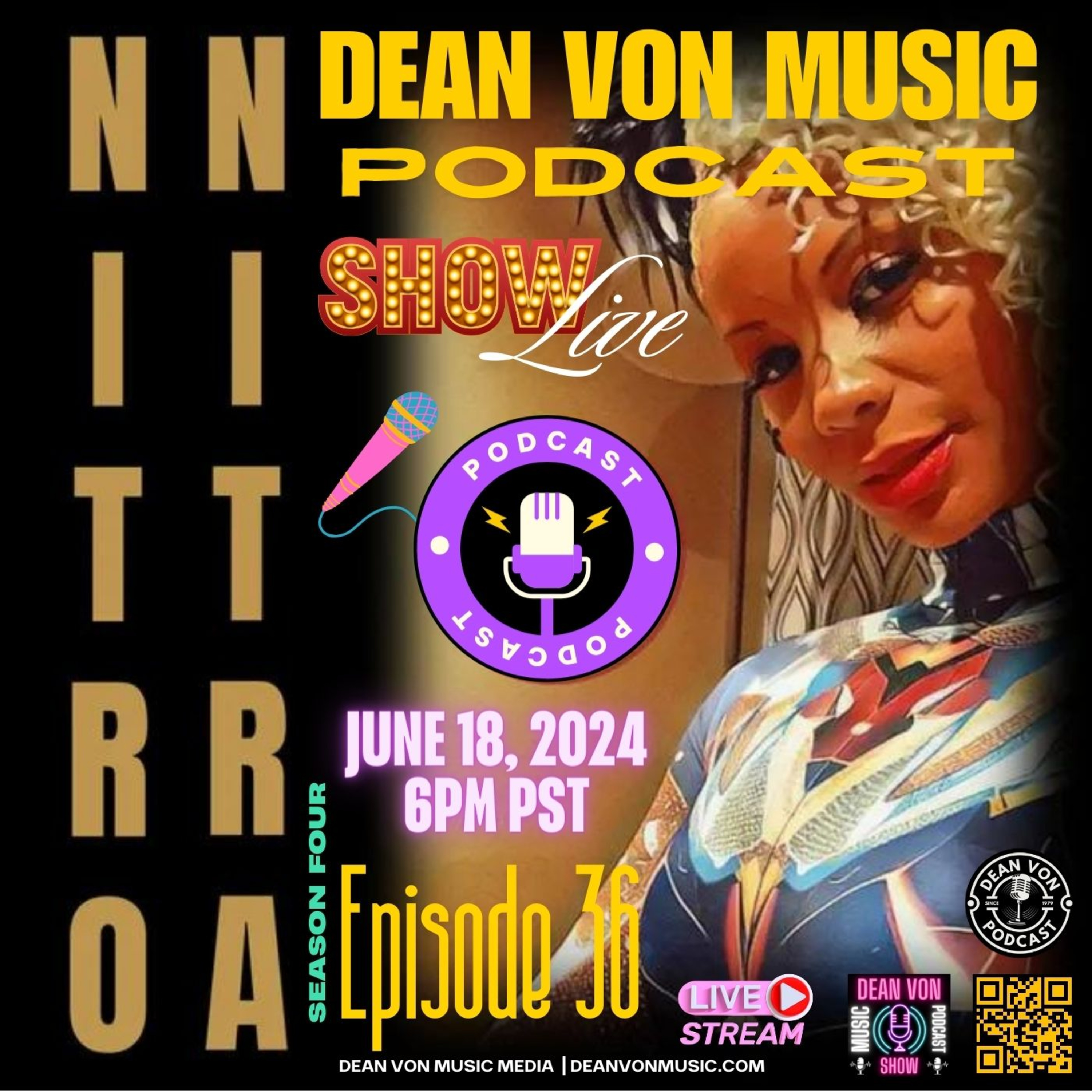 The Dean Von Music Podcast Show Coming to you Live from Las Vegas, Nevada