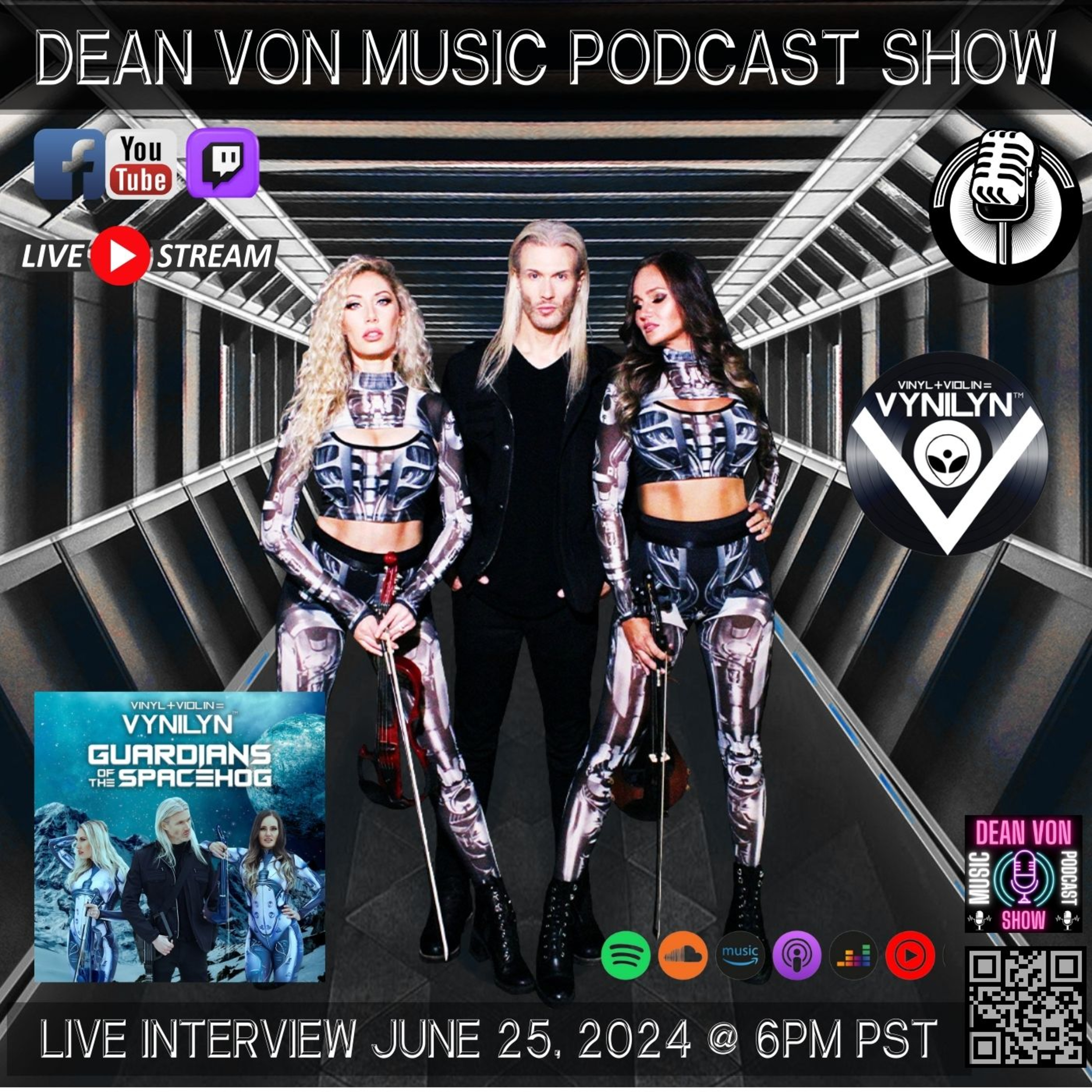 The Dean Von Music Podcast Show Coming to you Live from Las Vegas, Nevada