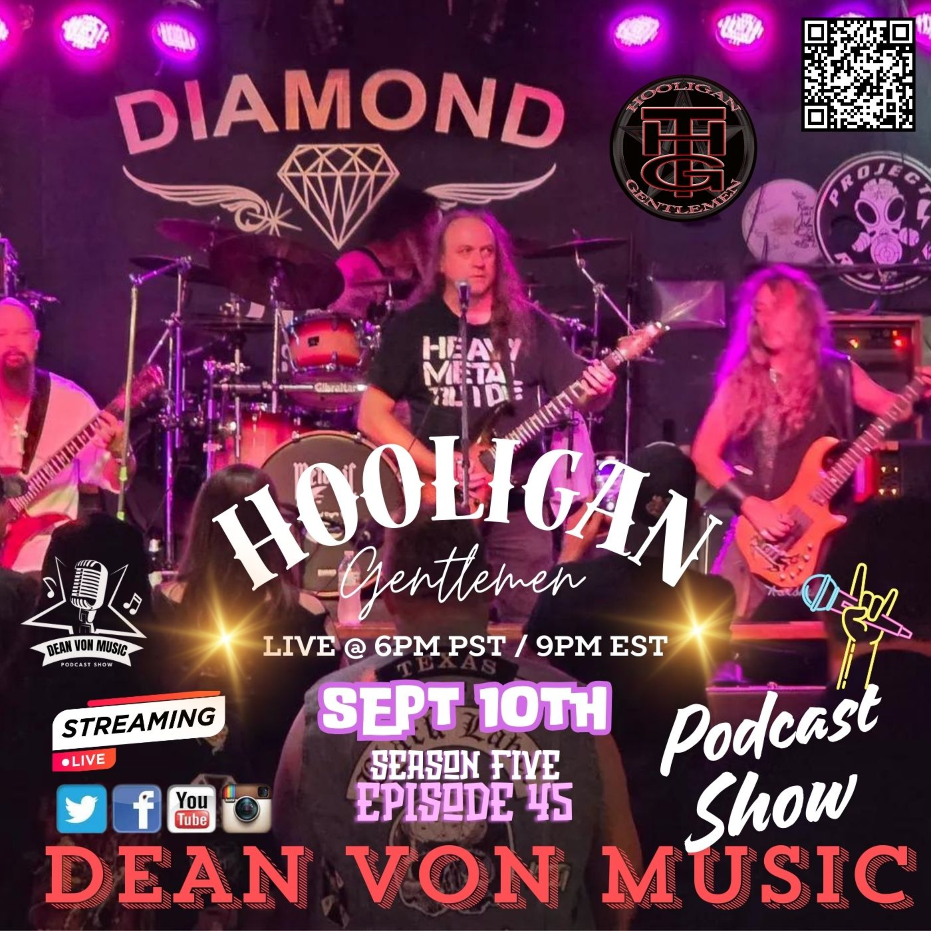 The Dean Von Music Podcast Show Coming to you Live from Las Vegas, Nevada