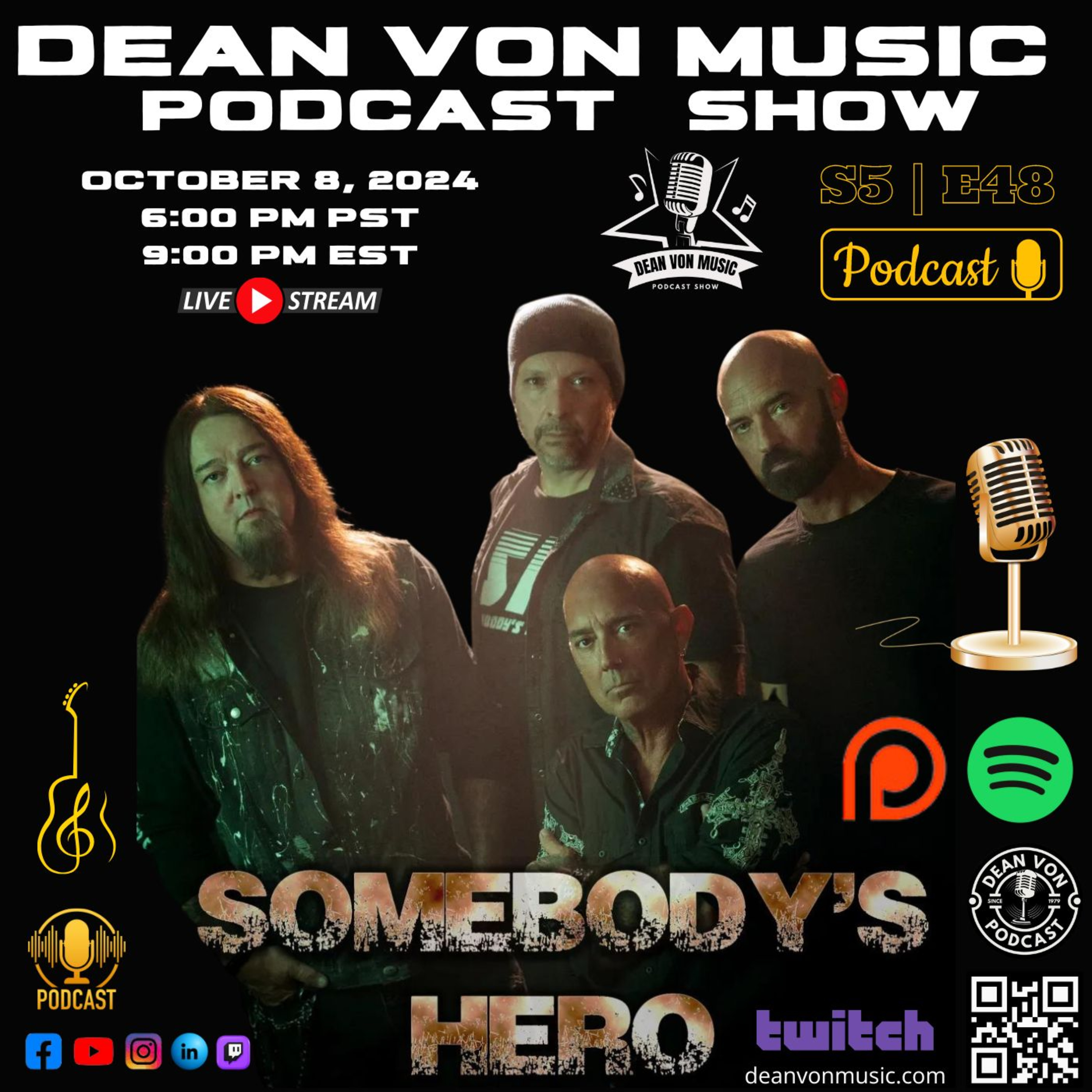 The Dean Von Music Podcast Show Coming to you Live from Las Vegas, Nevada